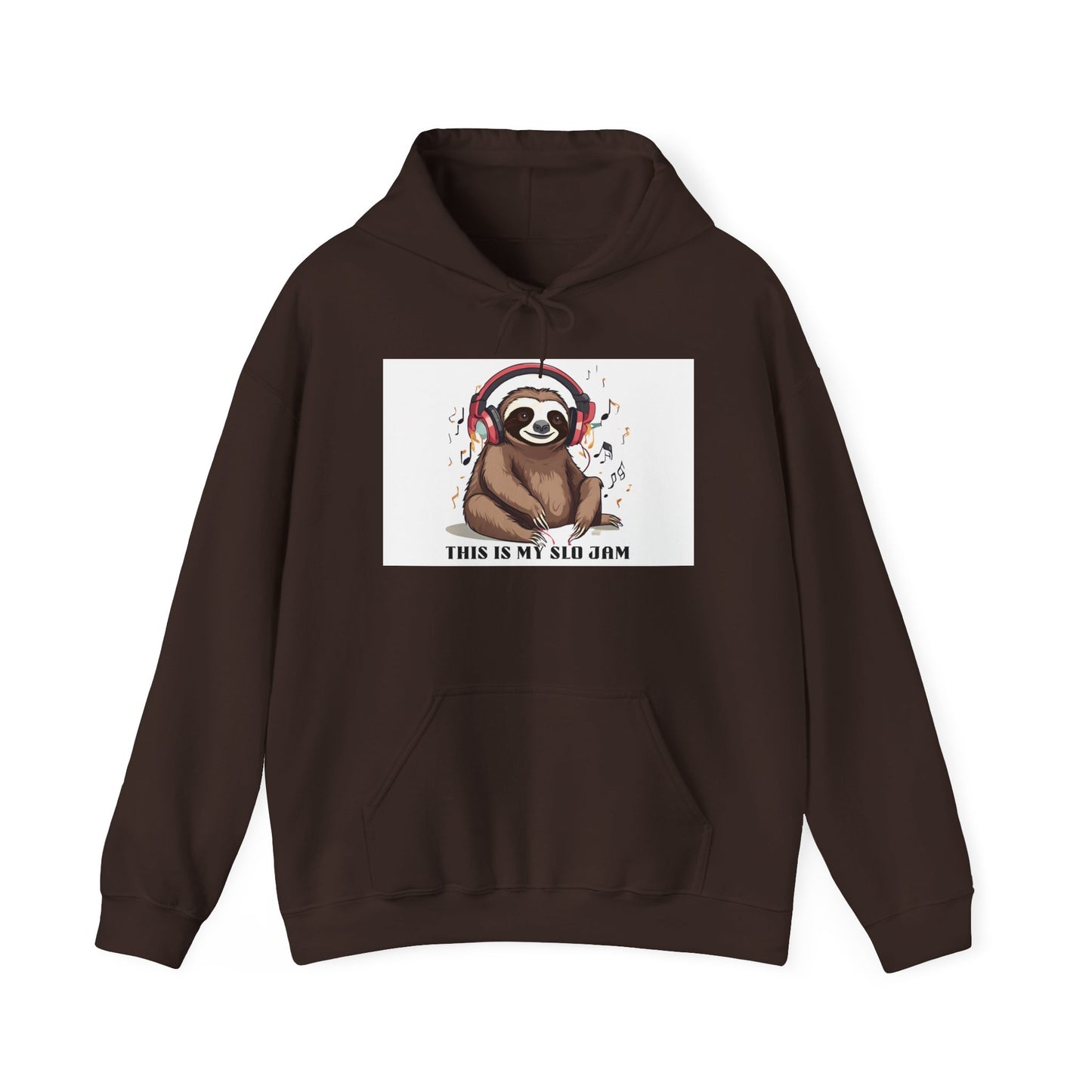 Sloth Heavy Blend Hoodie - Slo Jam Design