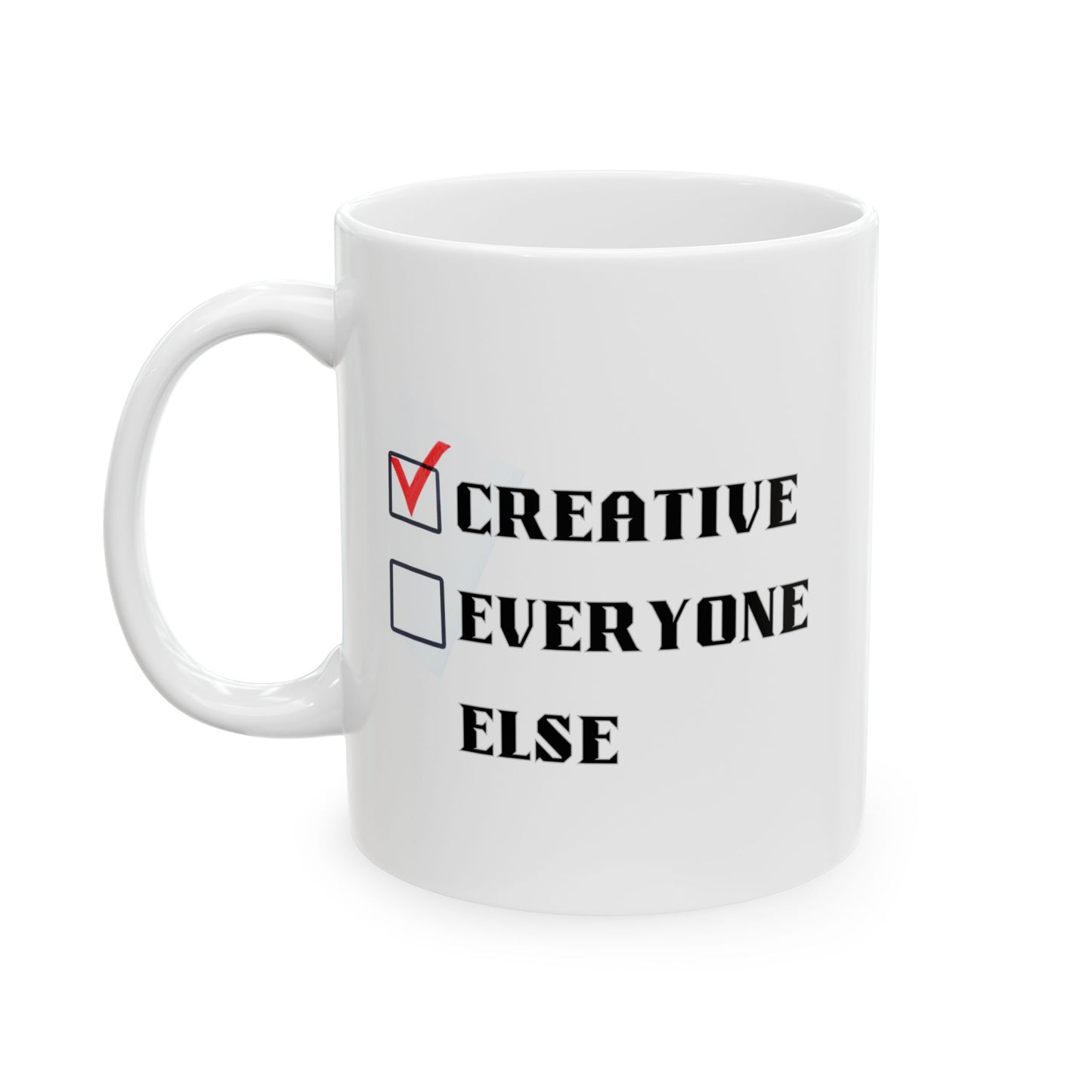 Creative Ceramic Mug, (11oz, 15oz)