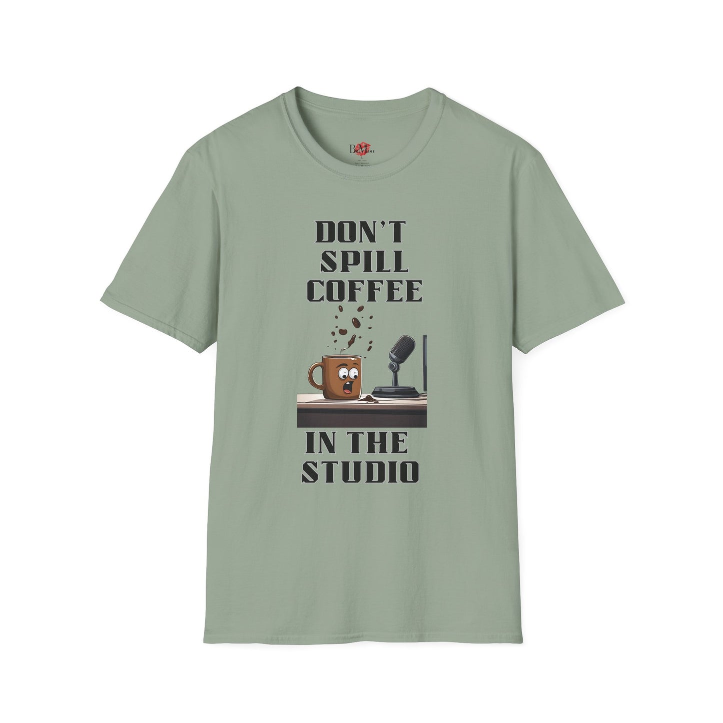 Coffee Studio Unisex Softstyle T-Shirt - Don't Spill