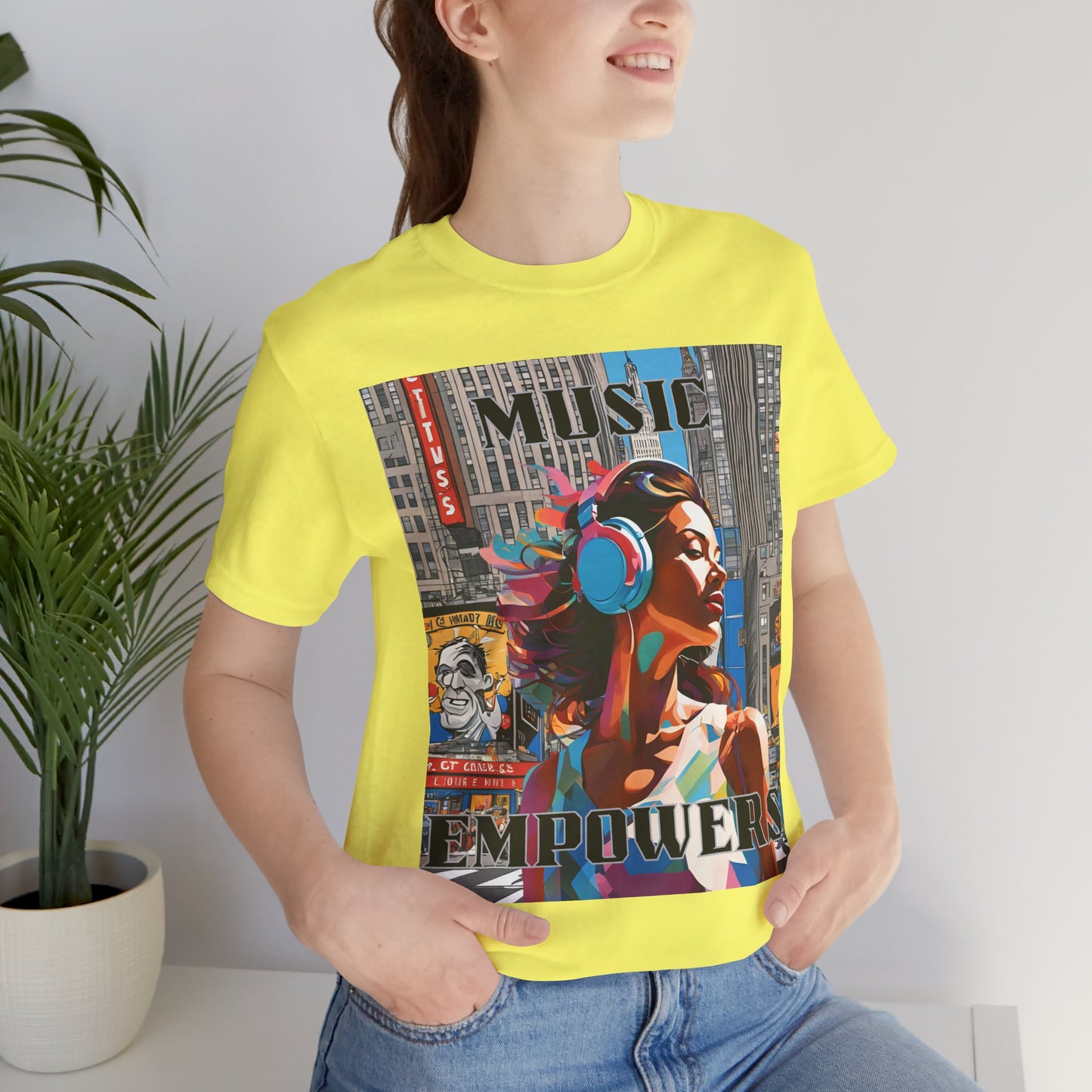 Music Empowers, Unisex Jersey Short Sleeve Tee