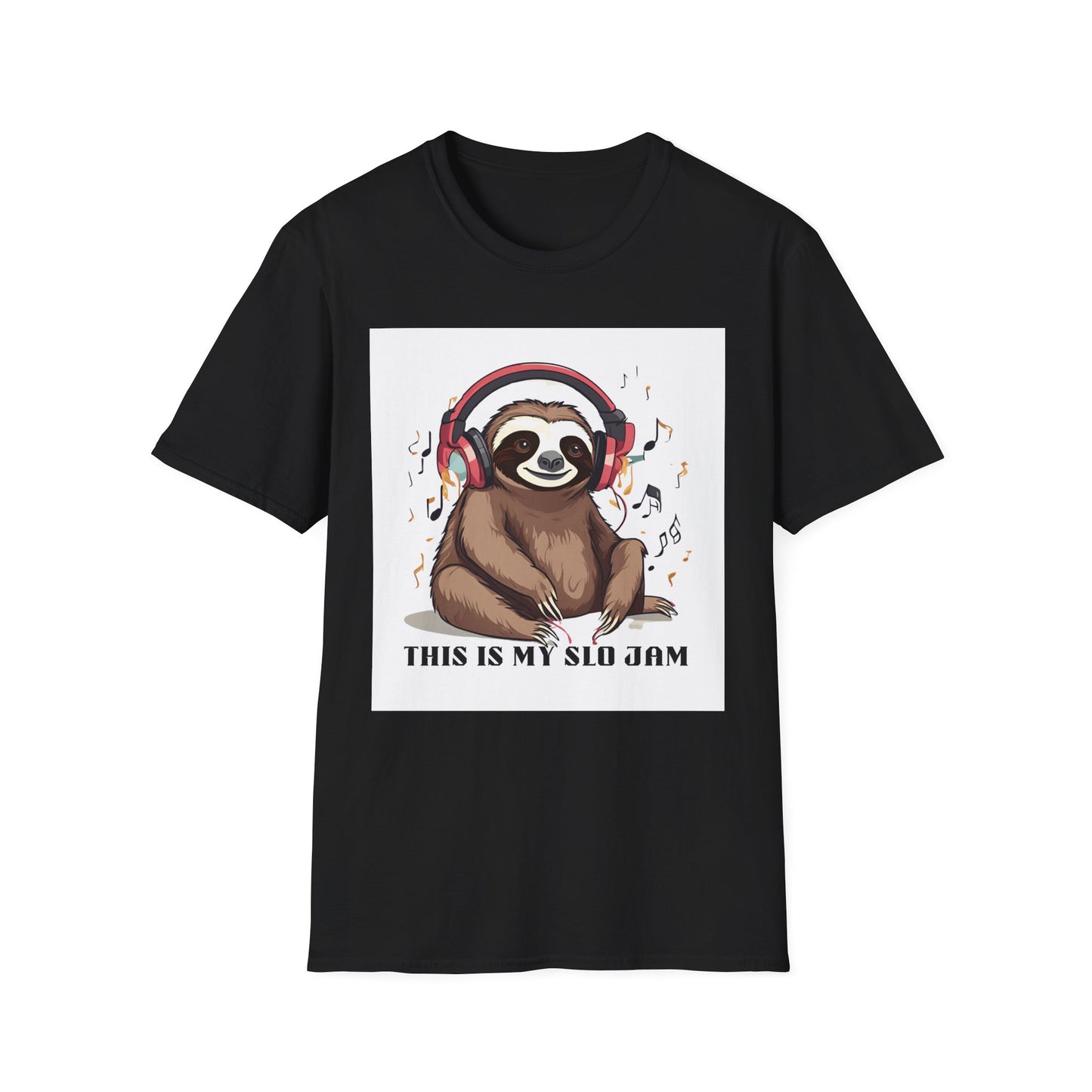 Sloth Softstyle T-Shirt - 'This is my Slo jam sloth'