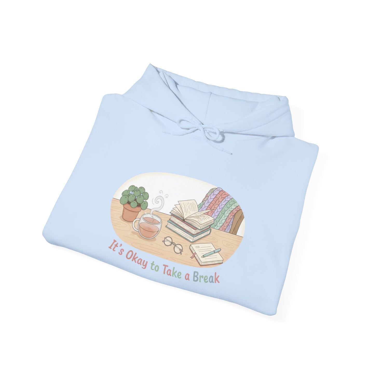 take a break hoodie | self care sweatshirt, burnout recovery