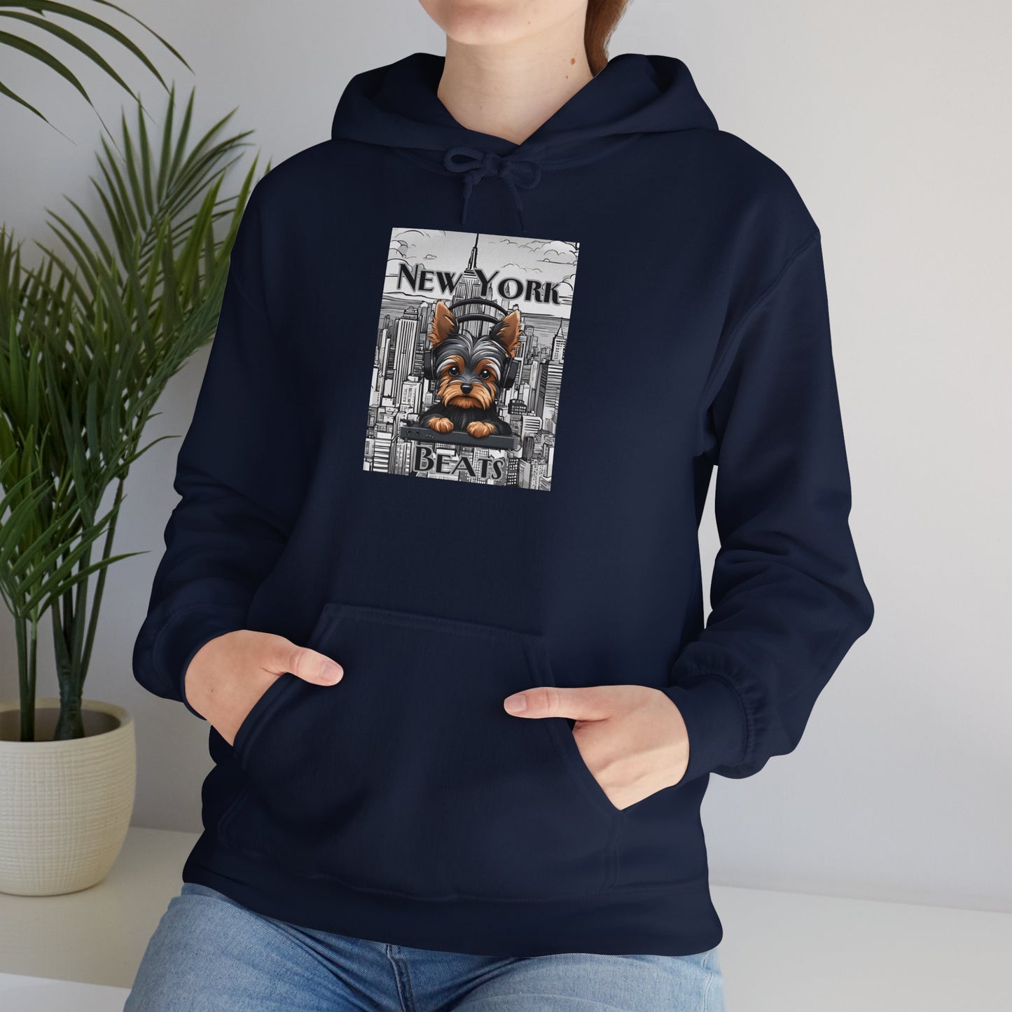 New York Beats Hoodie - Unisex Heavy Blend™ Hooded Sweatshirt