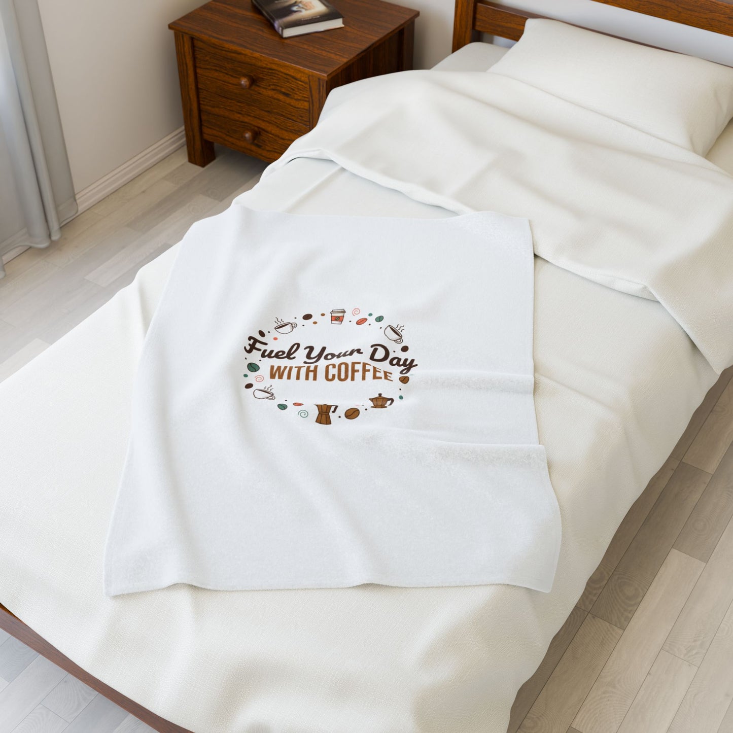 Fuel Your Day with Coffee Blanket | Coffee Lover Caffeine Design
