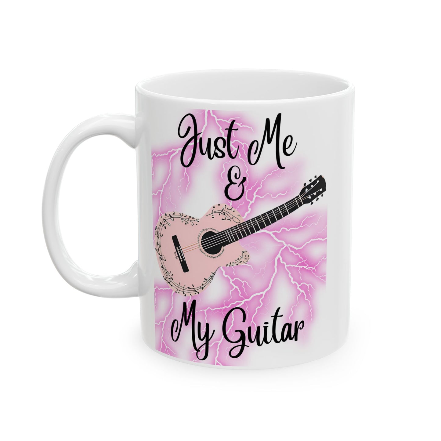 Guitar Lover's Ceramic Mug - Perfect Gift for Musicians