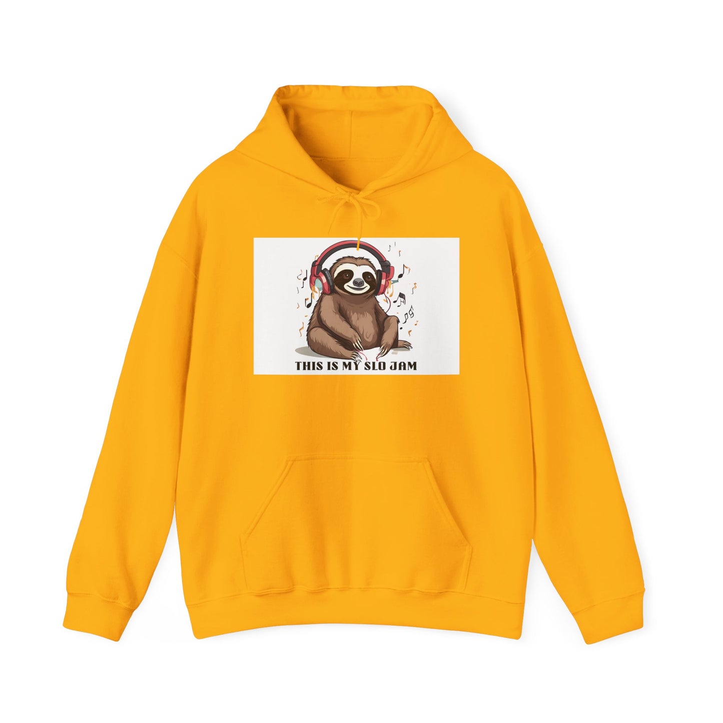 Sloth Heavy Blend Hoodie - Slo Jam Design