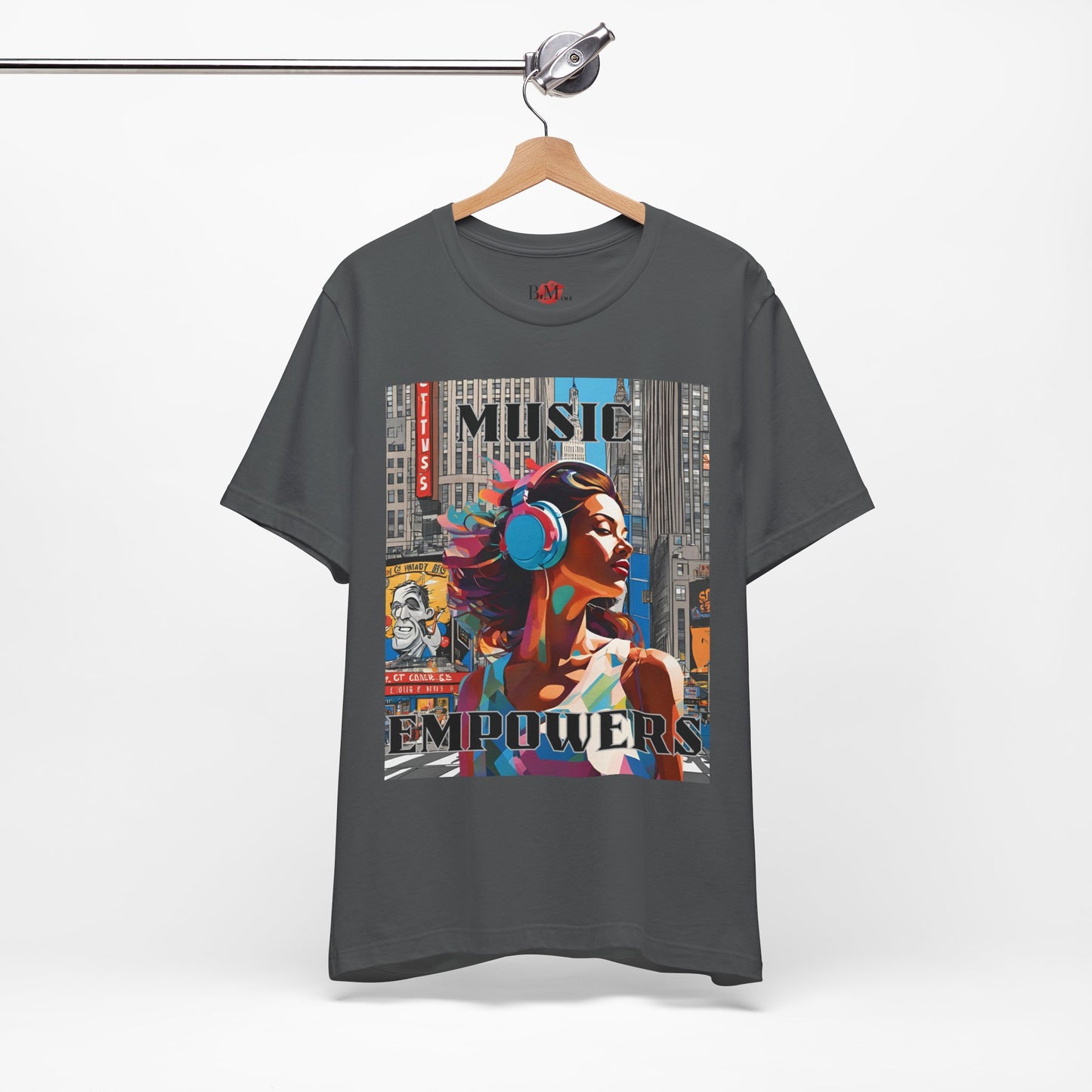 Music Empowers, Unisex Jersey Short Sleeve Tee