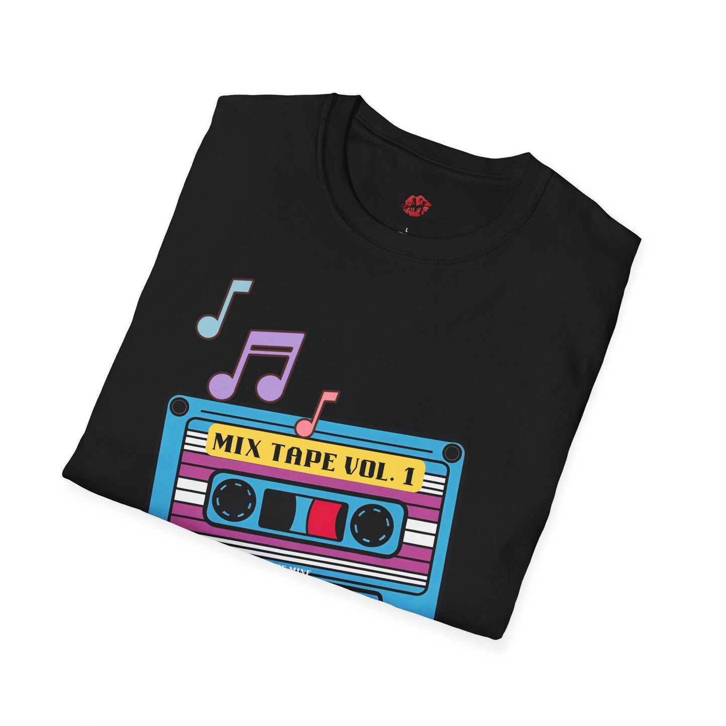 Retro Mix Tape T-Shirt - Unisex Softstyle Tee for Music Lovers