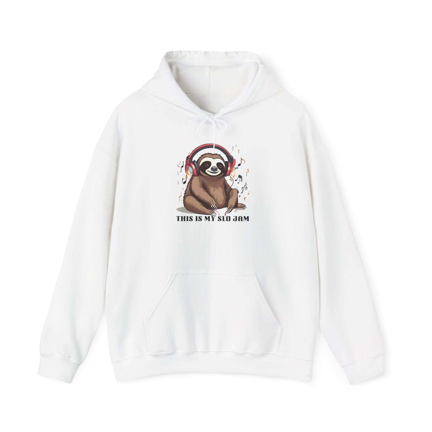 Sloth Heavy Blend Hoodie - Slo Jam Design