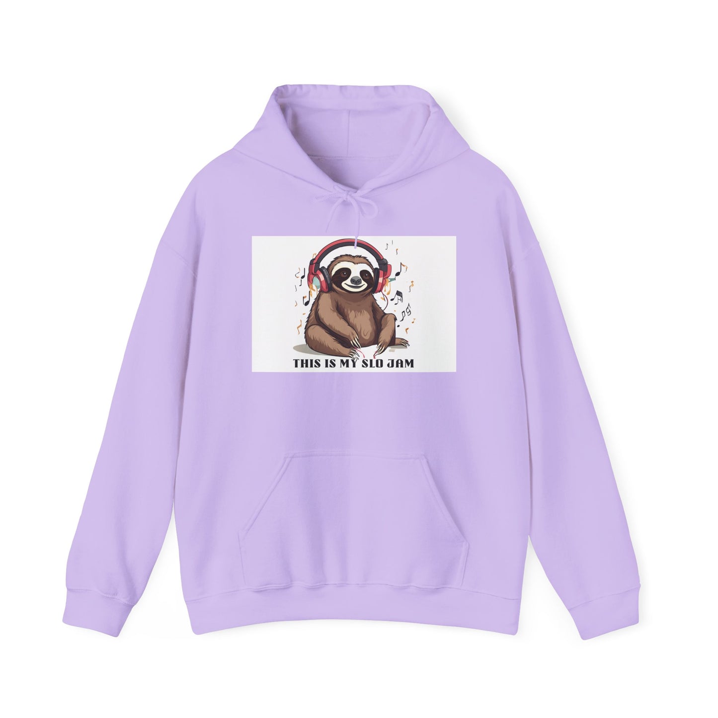 Sloth Heavy Blend Hoodie - Slo Jam Design