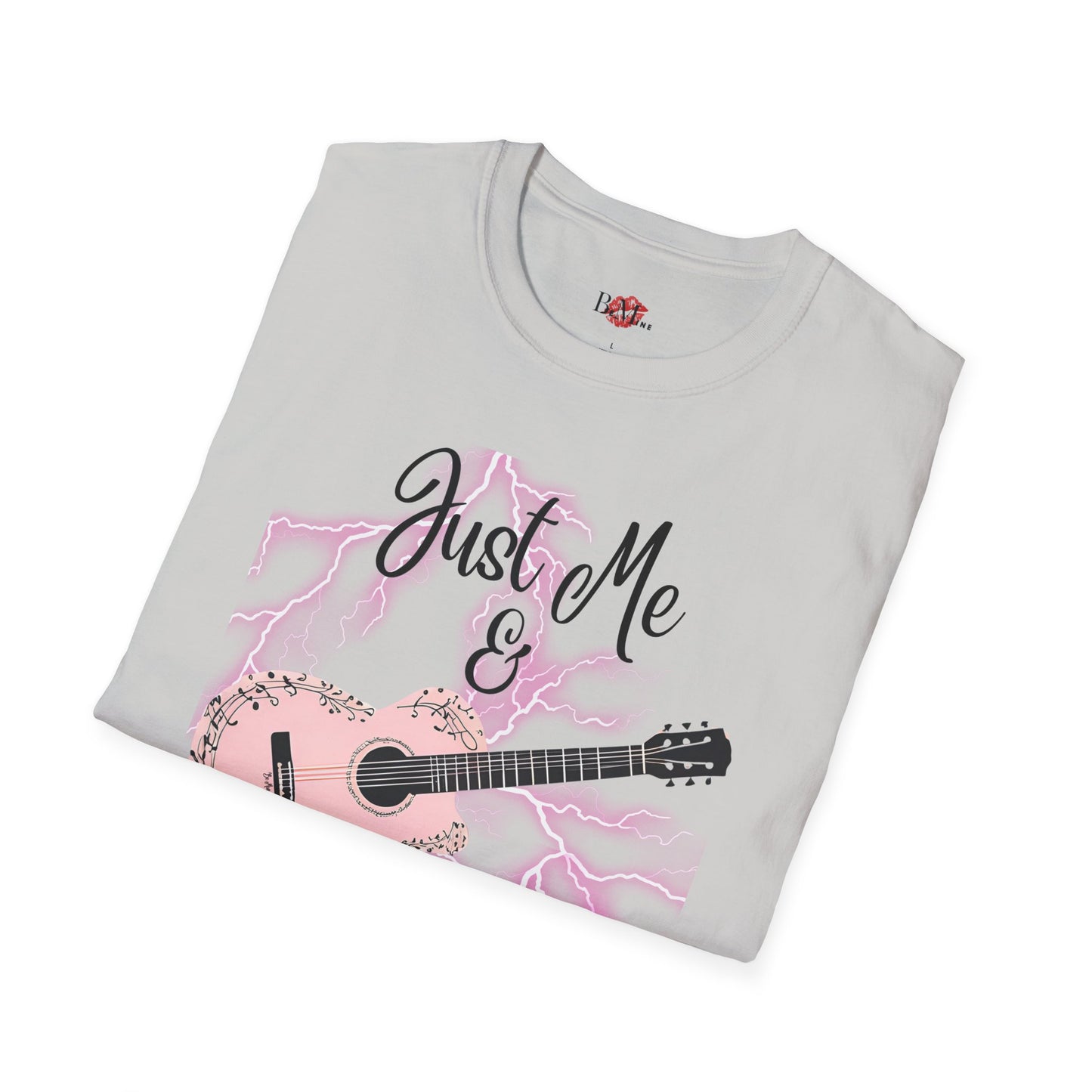 Guitarist Unisex T-Shirt - Just Me And My Guitar Design