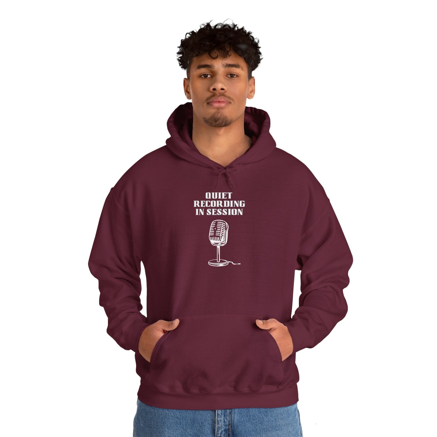 Quiet Recording in Session Hooded Sweatshirt