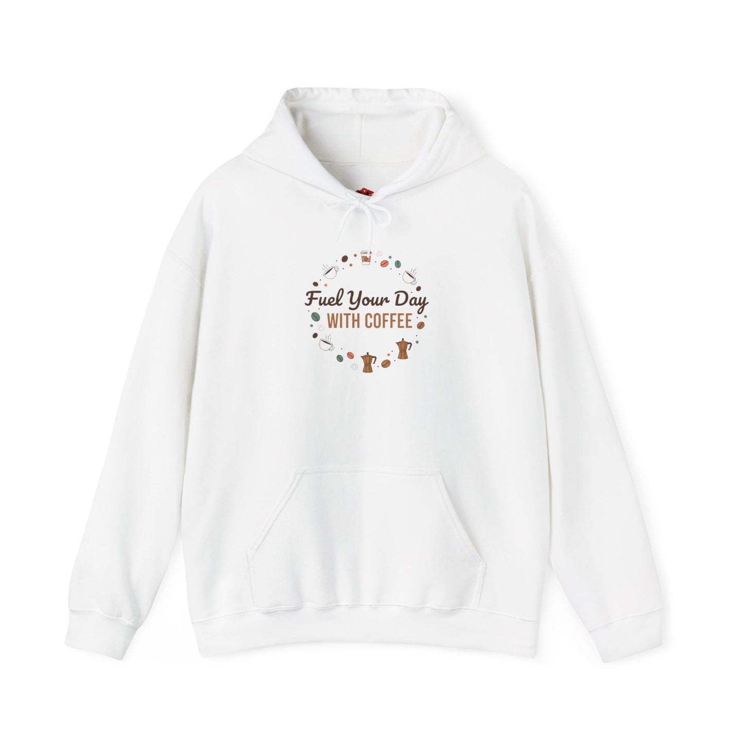 Fuel Your Day with Coffee Hoodie | coffee lover, caffeine design