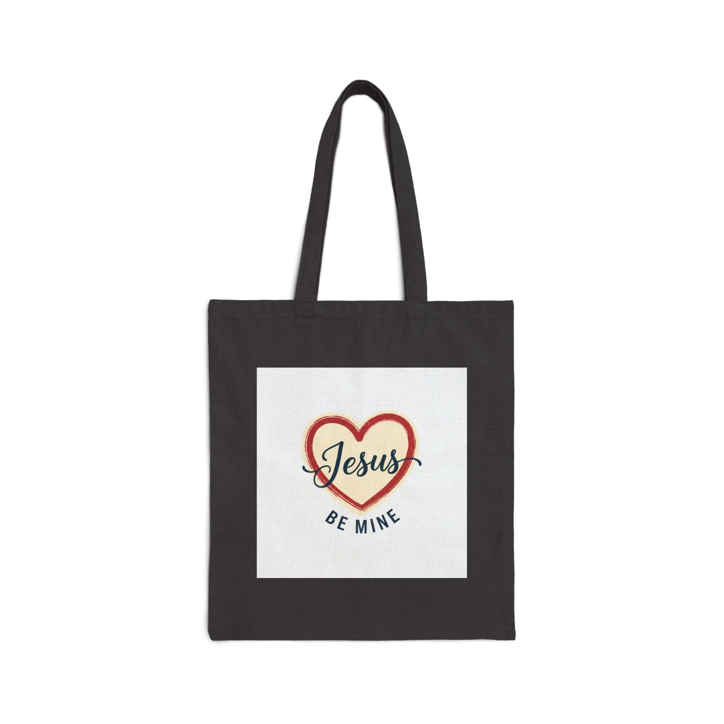 Jesus Be Mine Heart Tote Bag