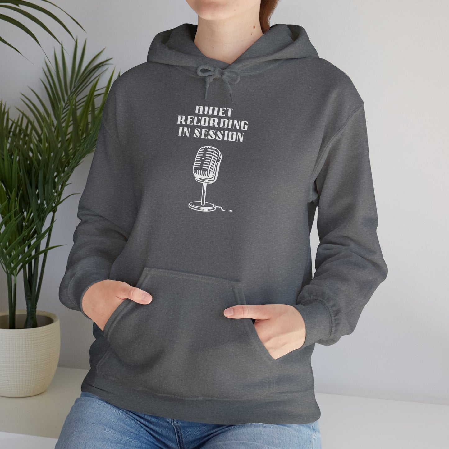 Quiet Recording in Session Hooded Sweatshirt