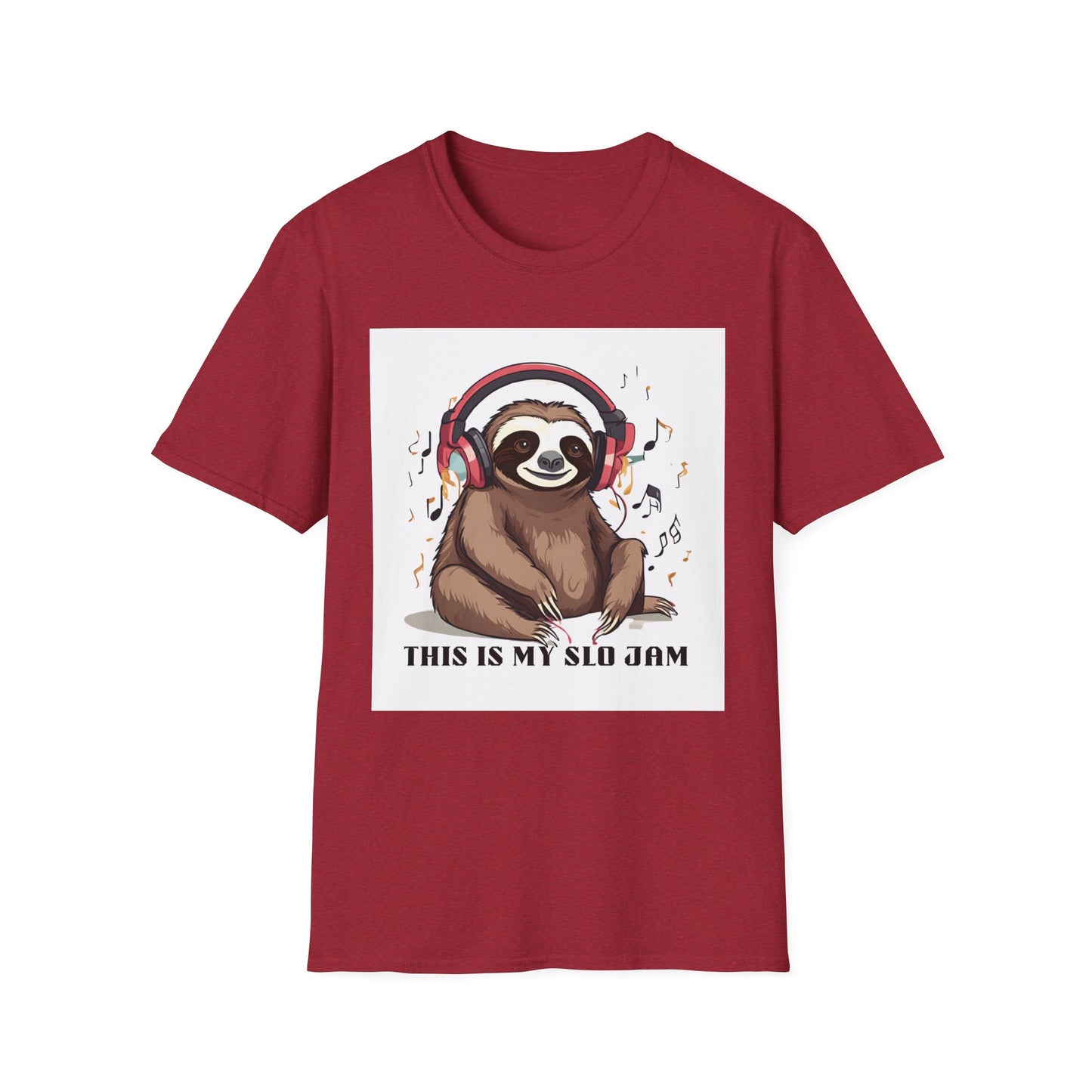 Sloth Softstyle T-Shirt - 'This is my Slo jam sloth'