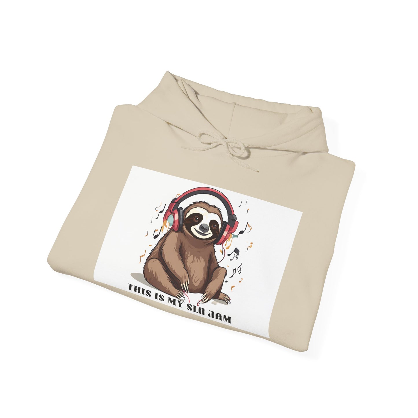 Sloth Heavy Blend Hoodie - Slo Jam Design