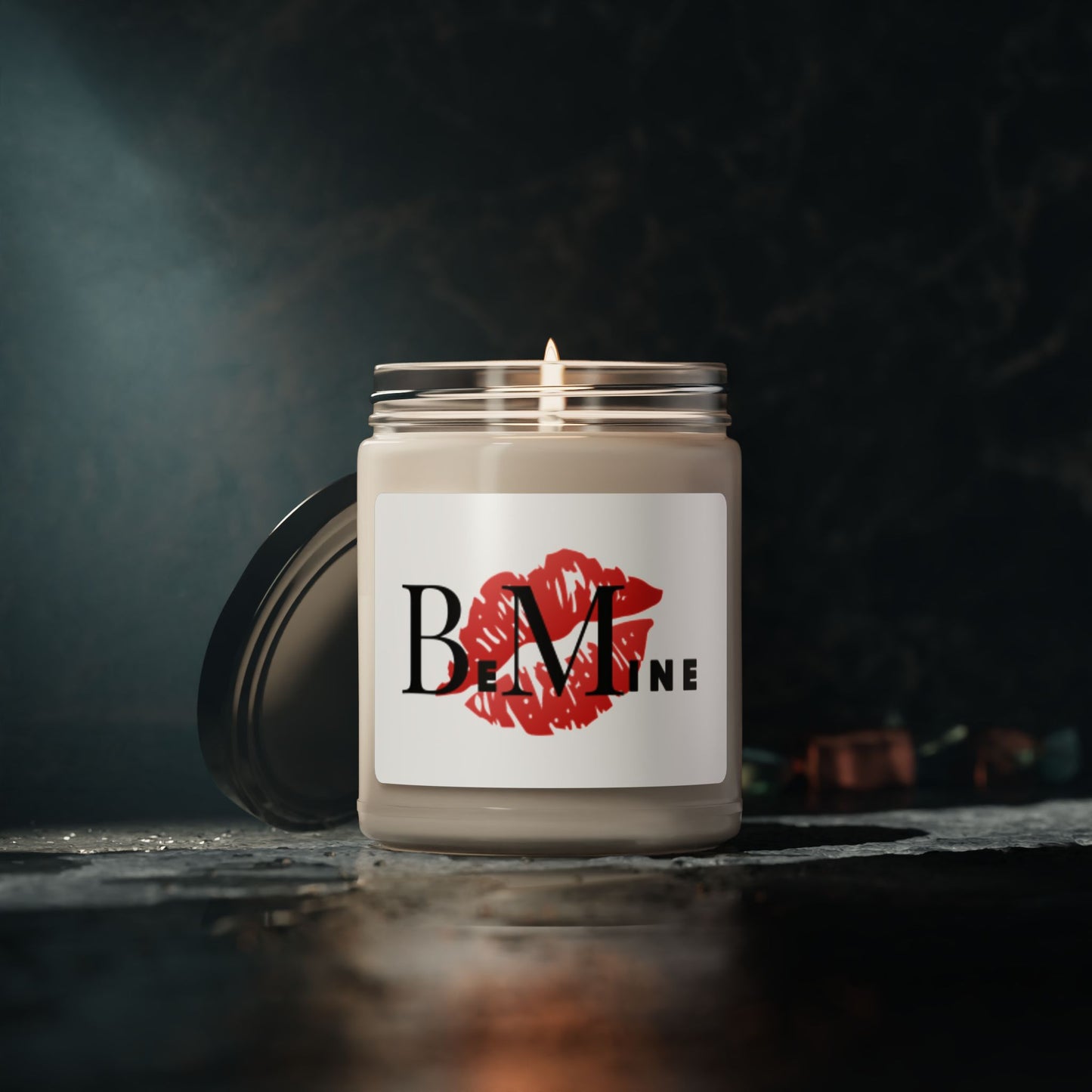 Soy Candle — "BAM" Valentine Kiss Scented 9oz
