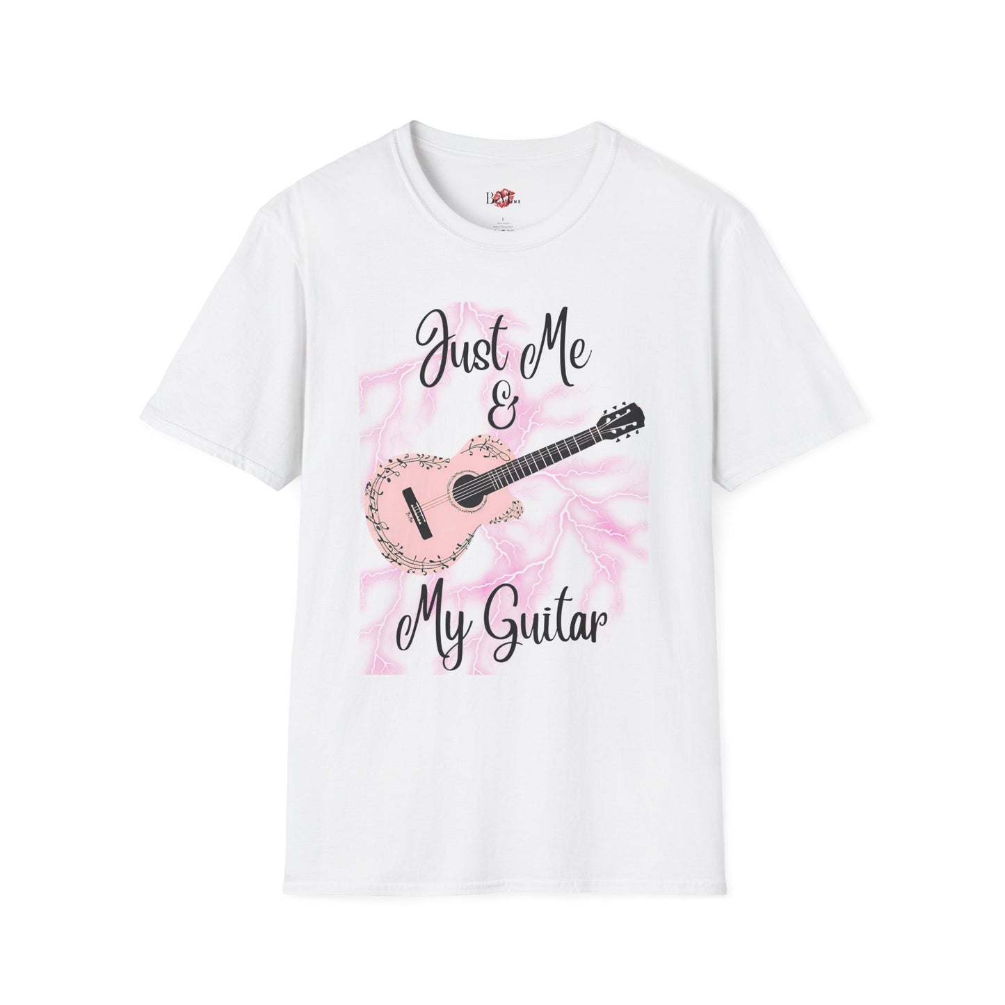 Guitarist Unisex T-Shirt - Just Me And My Guitar Design