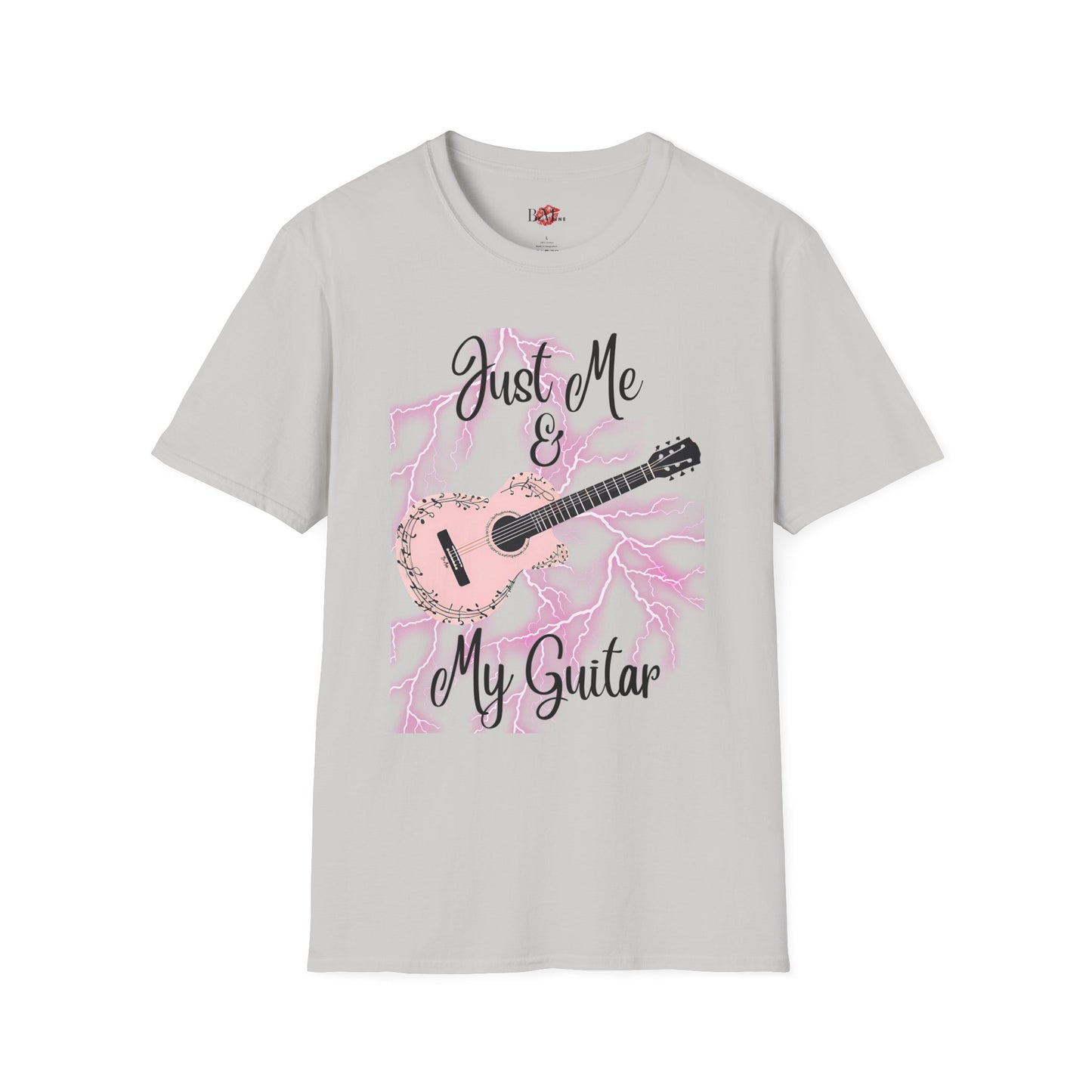 Guitarist Unisex T-Shirt - Just Me And My Guitar Design