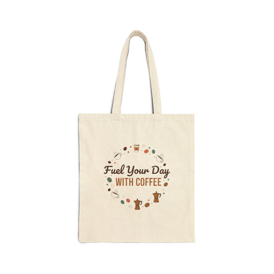 Fuel Your Day with Coffee Tote | caffeine design, coffee lover