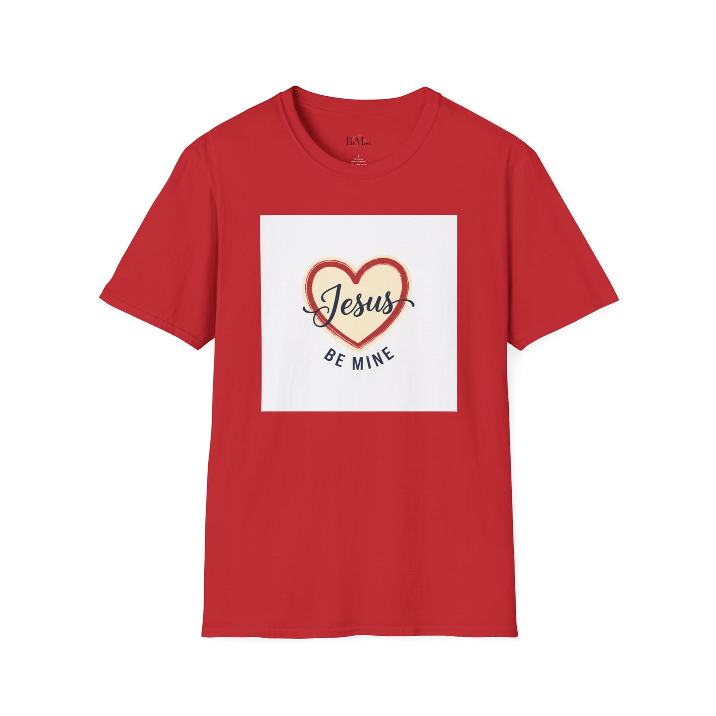 Jesus Be Mine Heart T-Shirt – Christian Valentine Tee