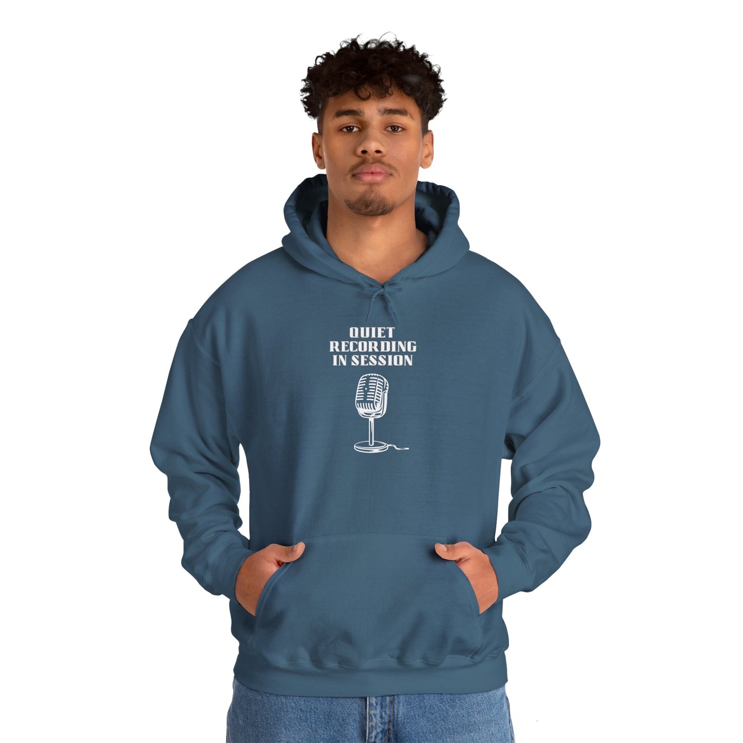 Quiet Recording in Session Hooded Sweatshirt