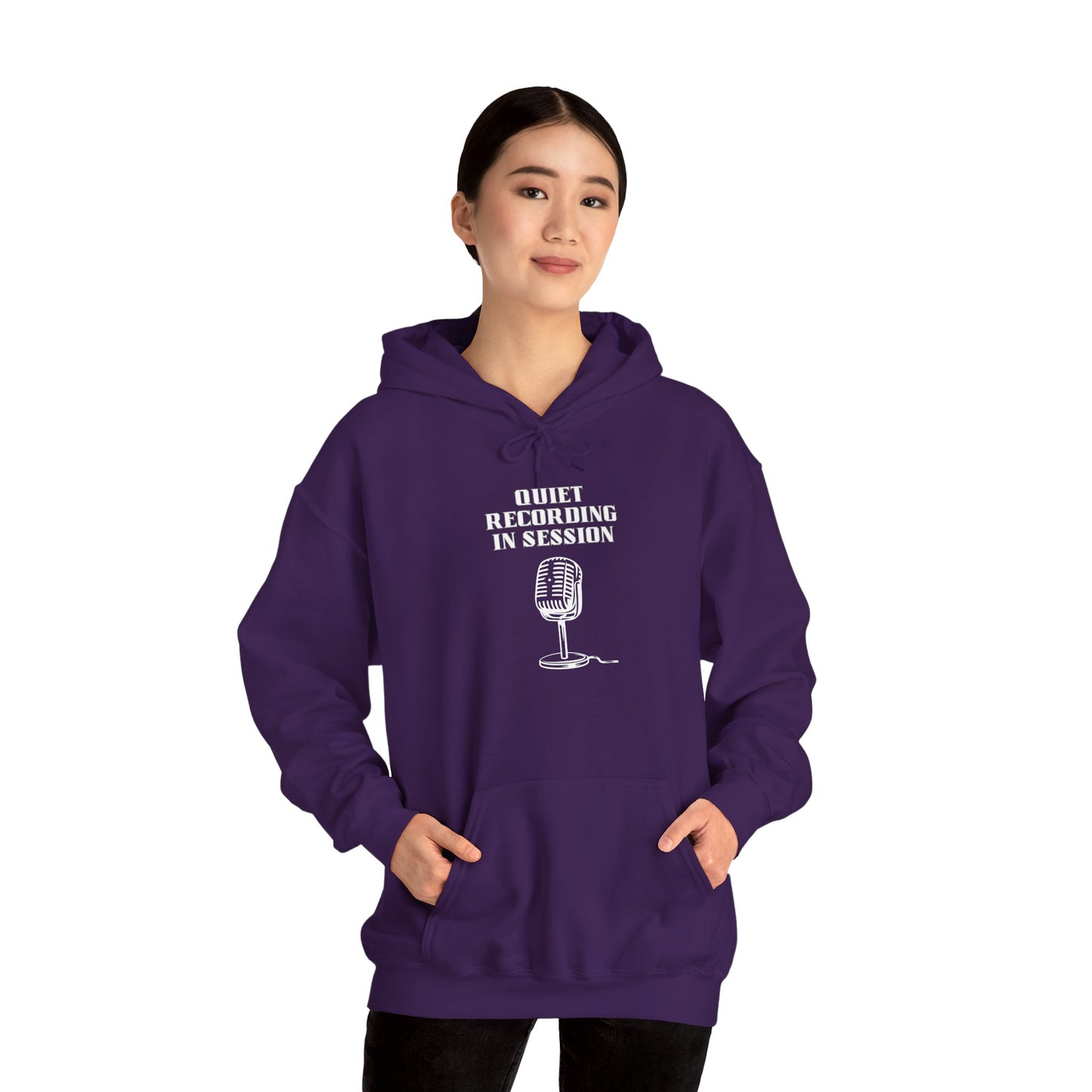 Quiet Recording in Session Hooded Sweatshirt