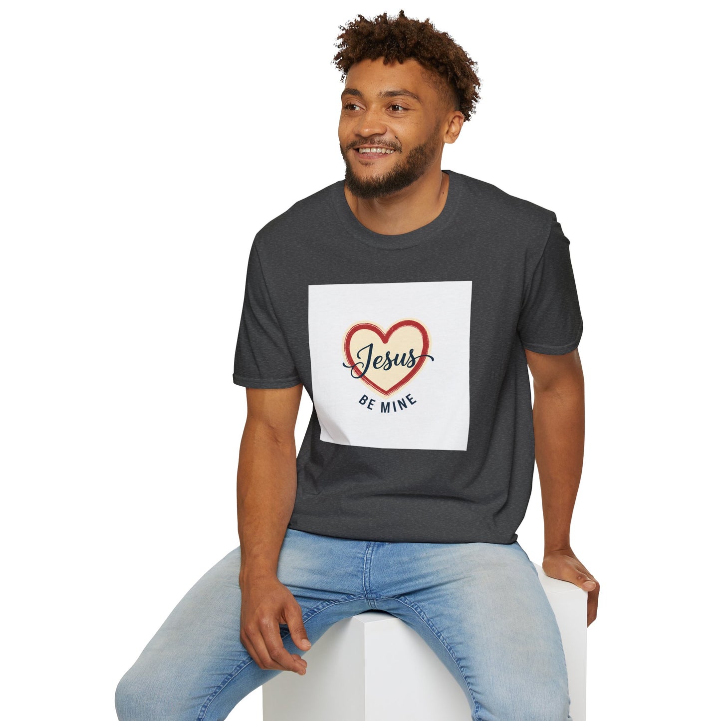 Jesus Be Mine Heart T-Shirt – Christian Valentine Tee