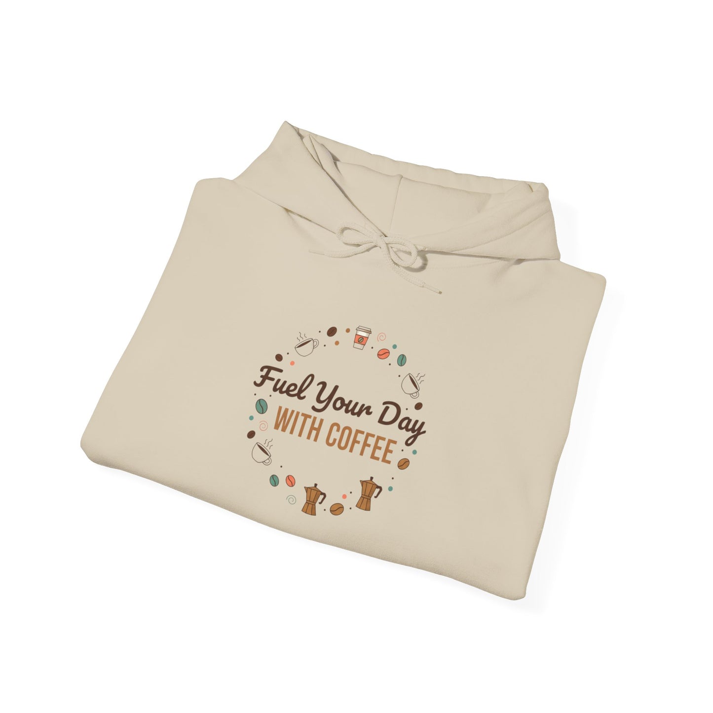 Fuel Your Day with Coffee Hoodie | coffee lover, caffeine design