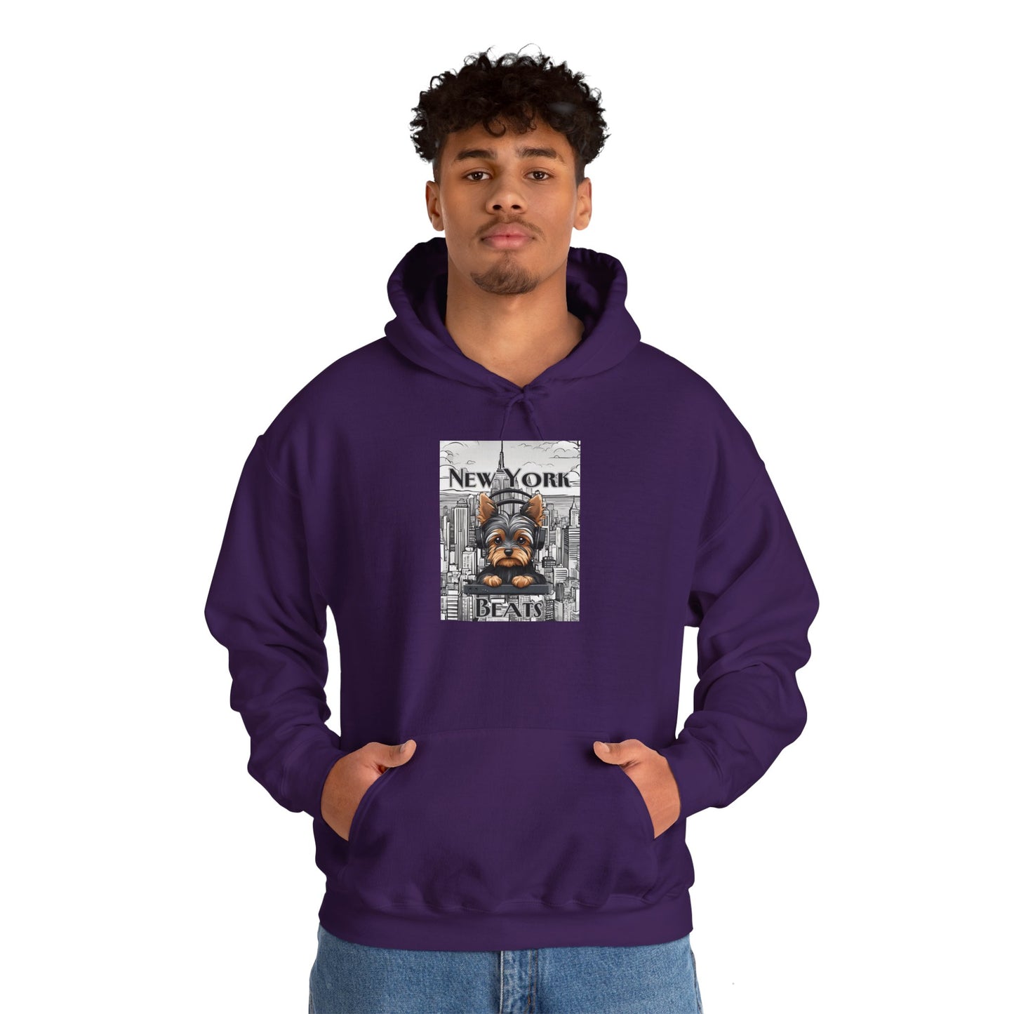 New York Beats Hoodie - Unisex Heavy Blend™ Hooded Sweatshirt