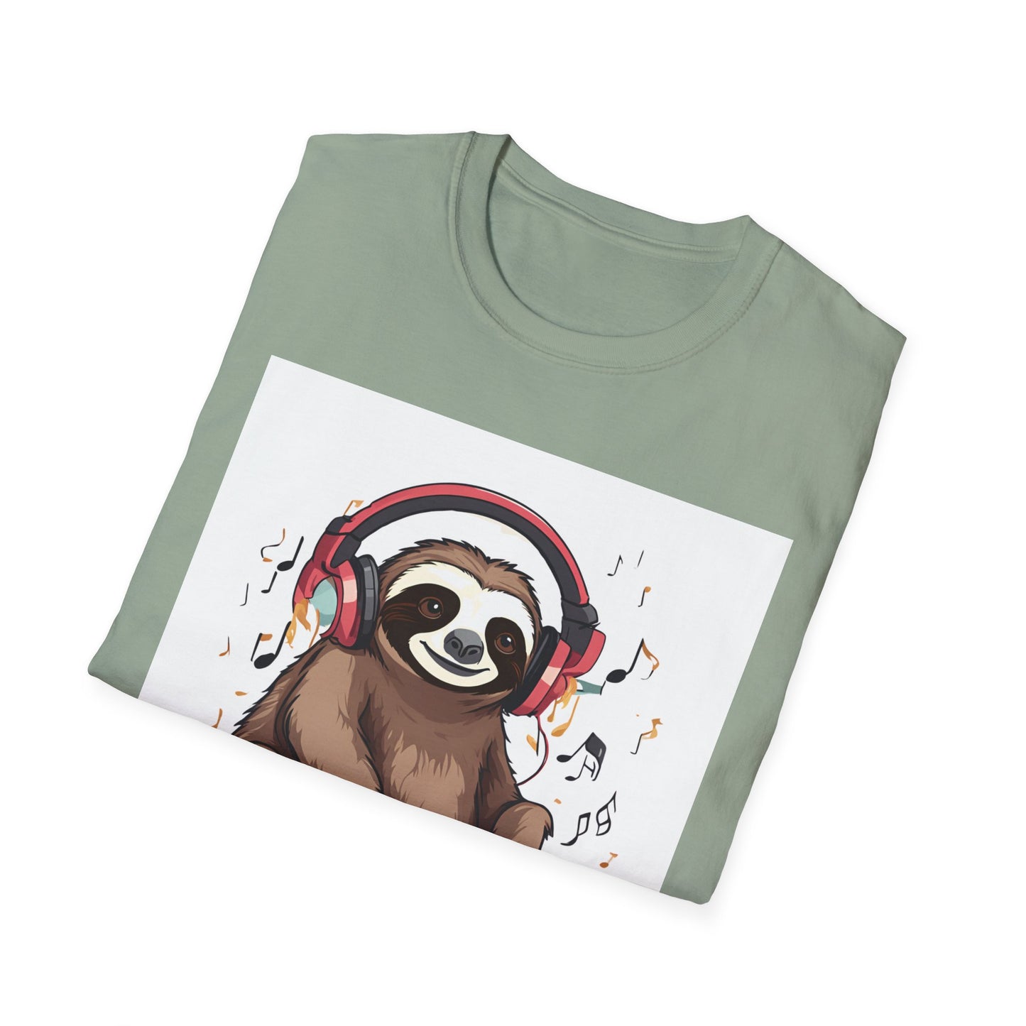 Sloth Softstyle T-Shirt - 'This is my Slo jam sloth'