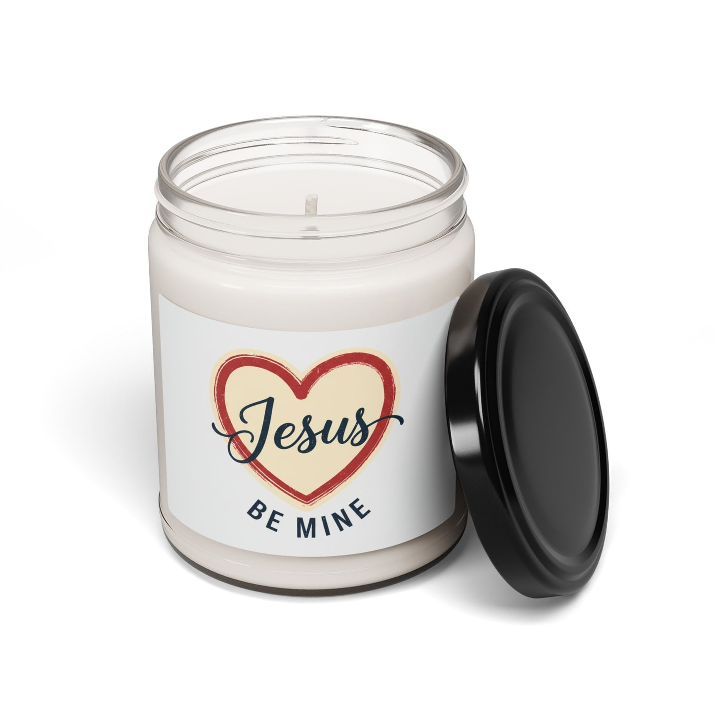 Jesus Be Mine Scented Soy Candle — 9oz Christian Valentine Gift