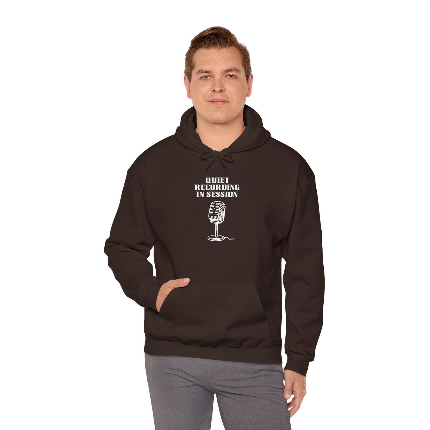 Quiet Recording in Session Hooded Sweatshirt