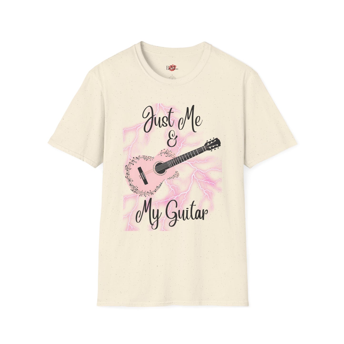 Guitarist Unisex T-Shirt - Just Me And My Guitar Design