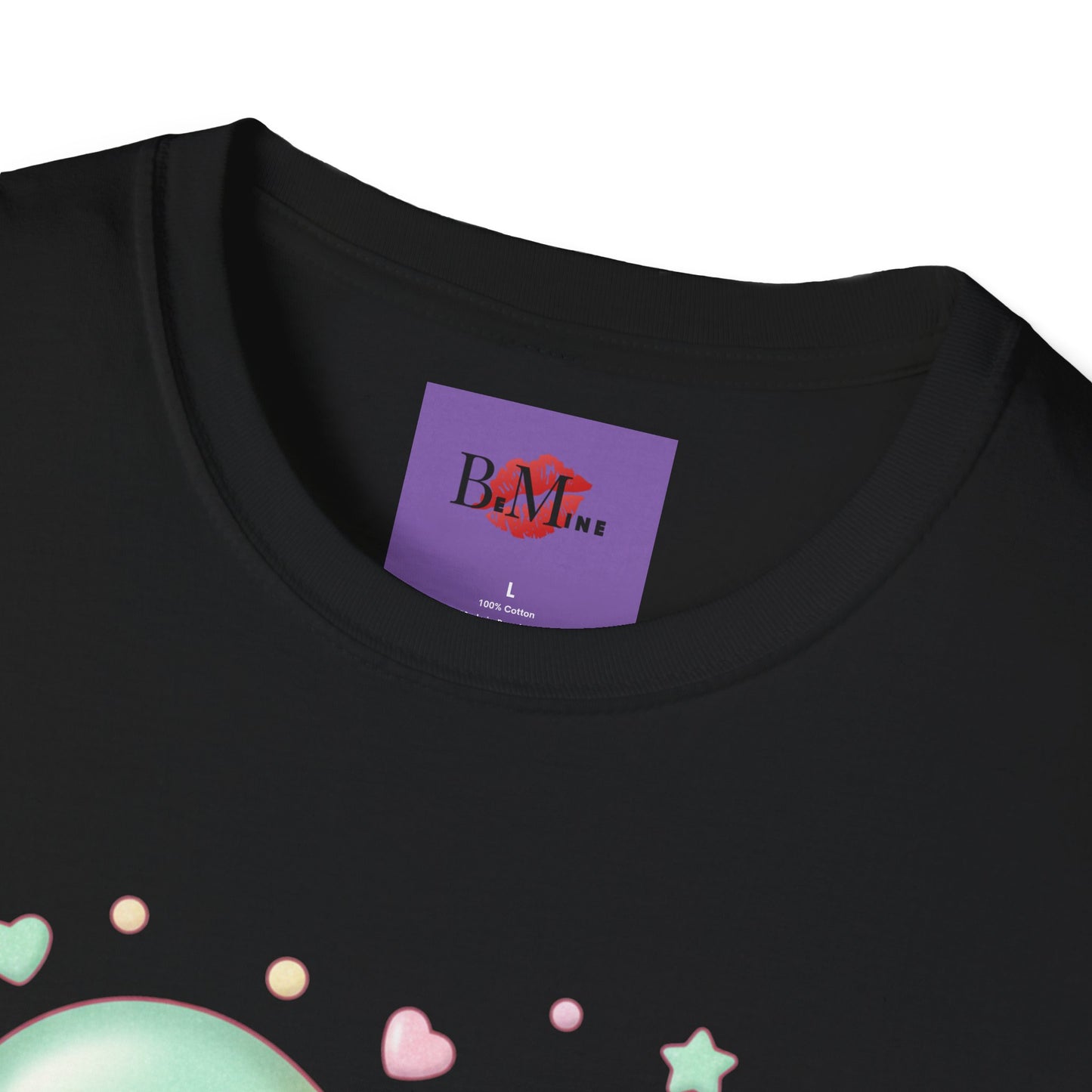 Valentine Rainbow Heart T-Shirt — "I Love You, Be Mine"