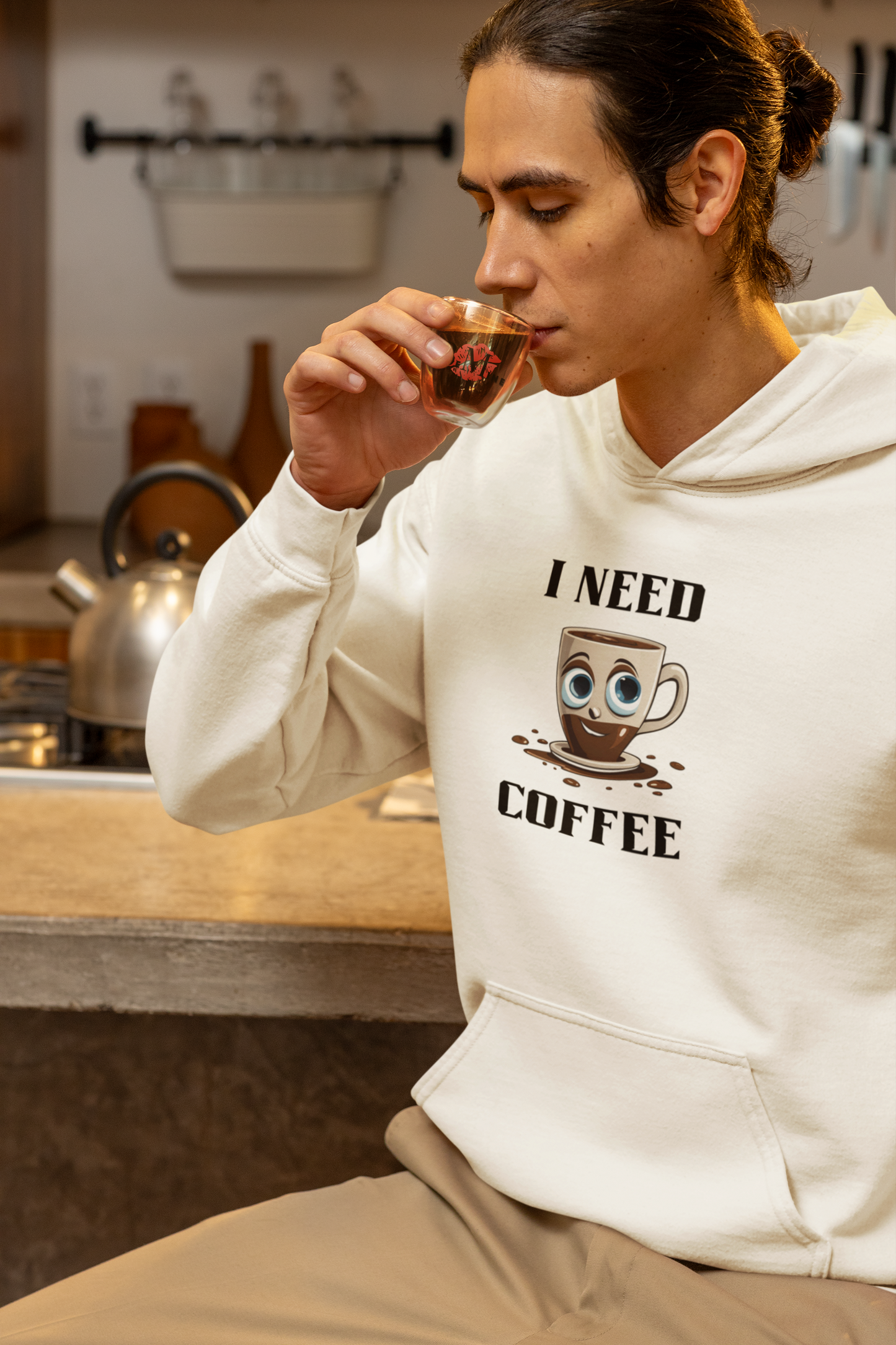 Coffee Lover Hoodie - I Need Coffee