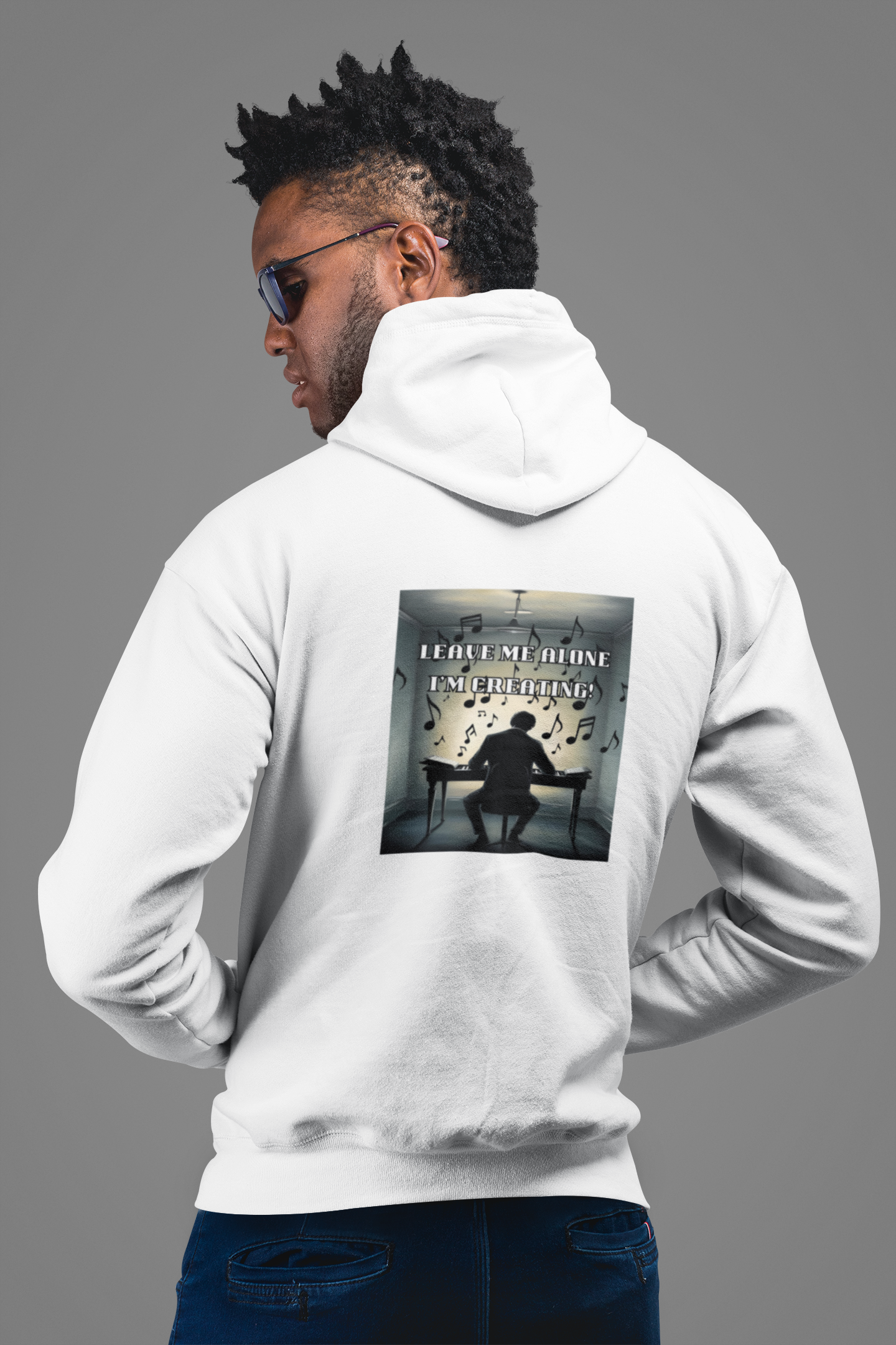 Music Creator Hoodie - leave me alone I'm creating