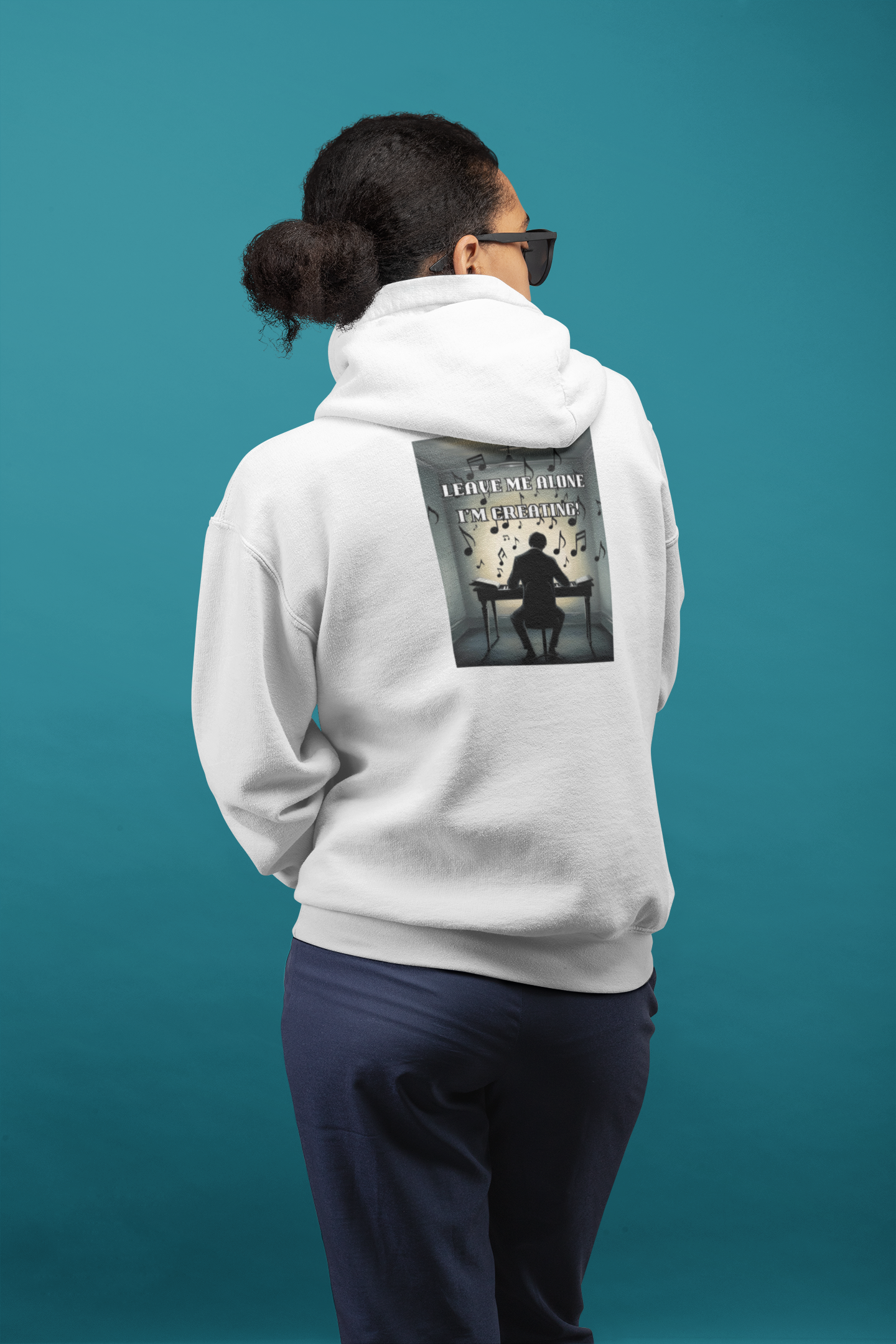 Music Creator Hoodie - leave me alone I'm creating