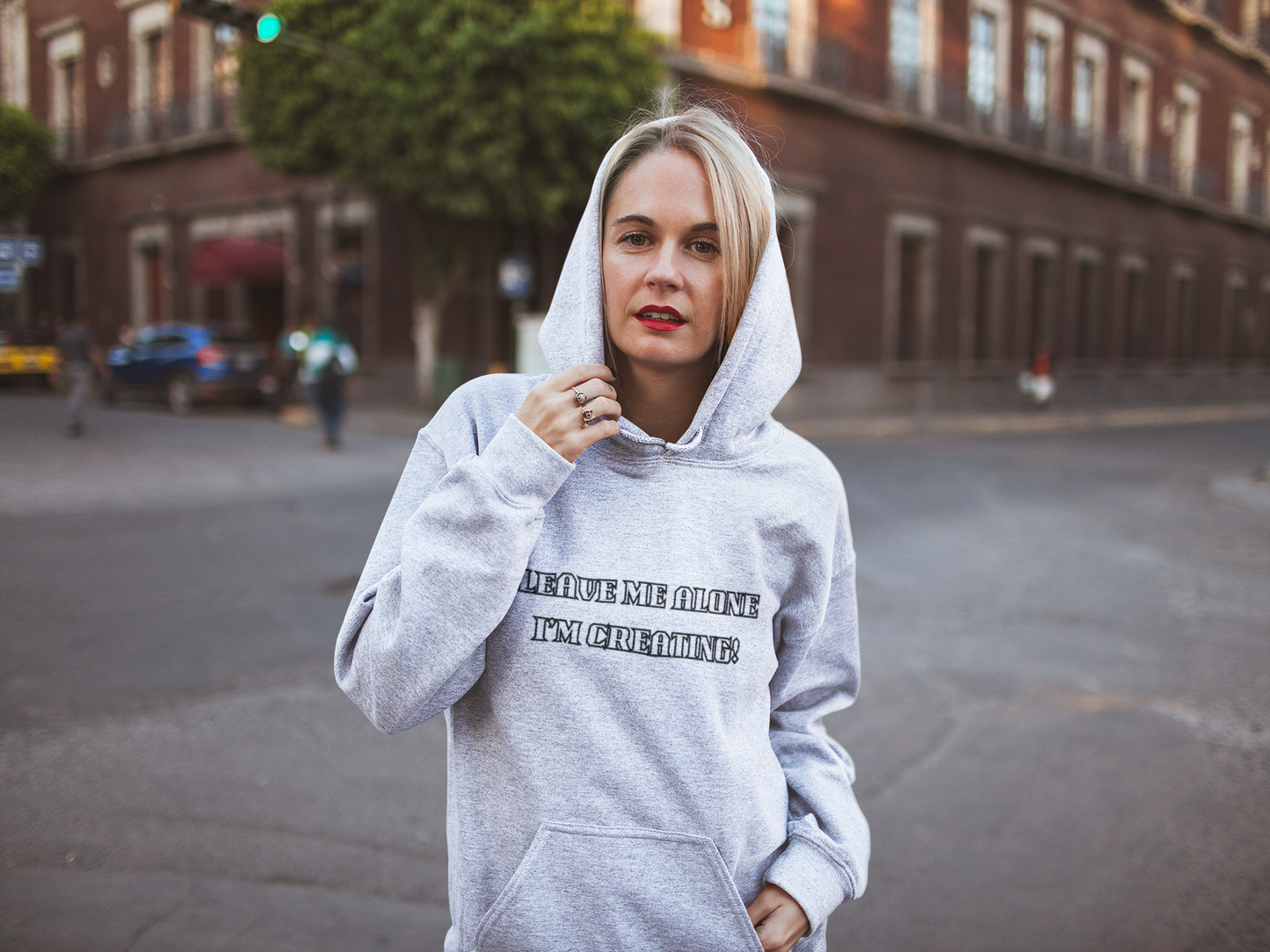 Music Creator Hoodie - leave me alone I'm creating