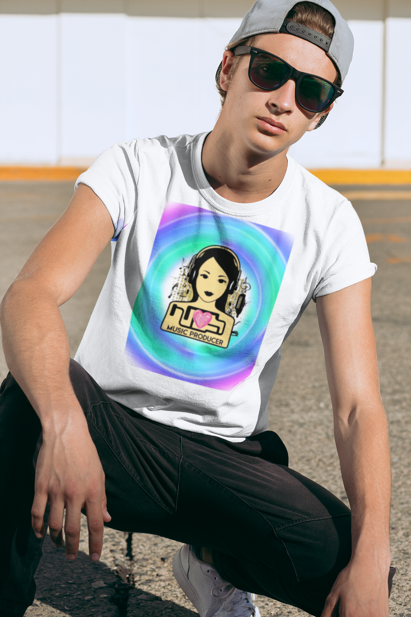 Unisex Music Producer T-Shirt - Fun Graphic Tee for Creatives