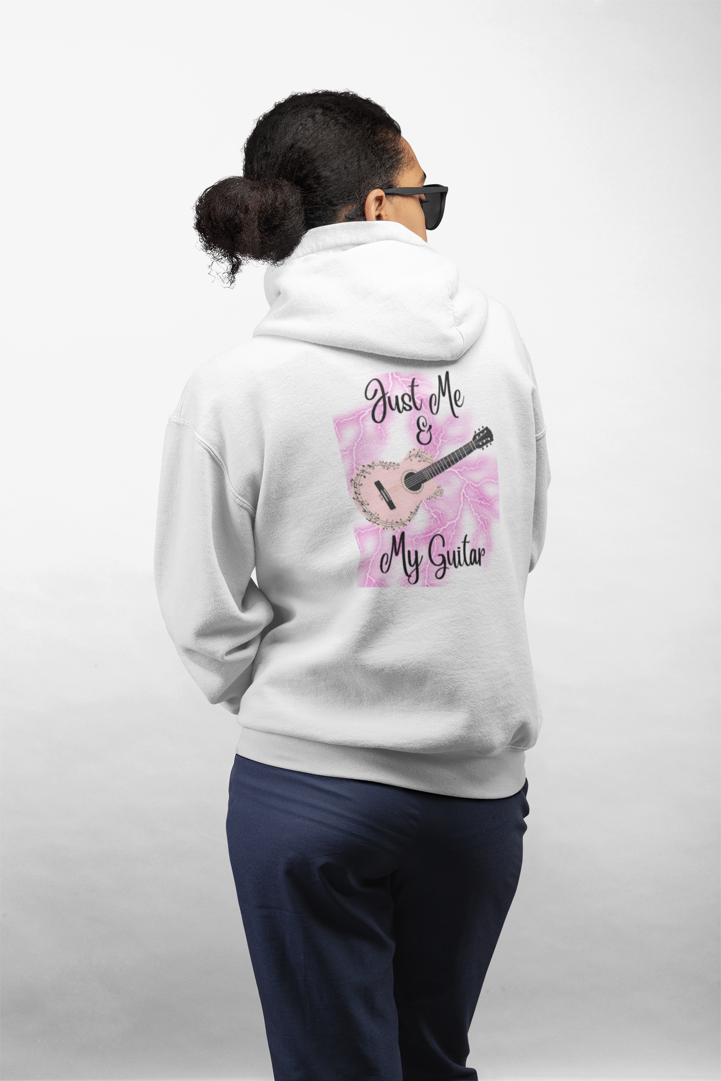 Guitar Lover's Unisex Hoodie – Just Me & My Guitar Sweatshirt