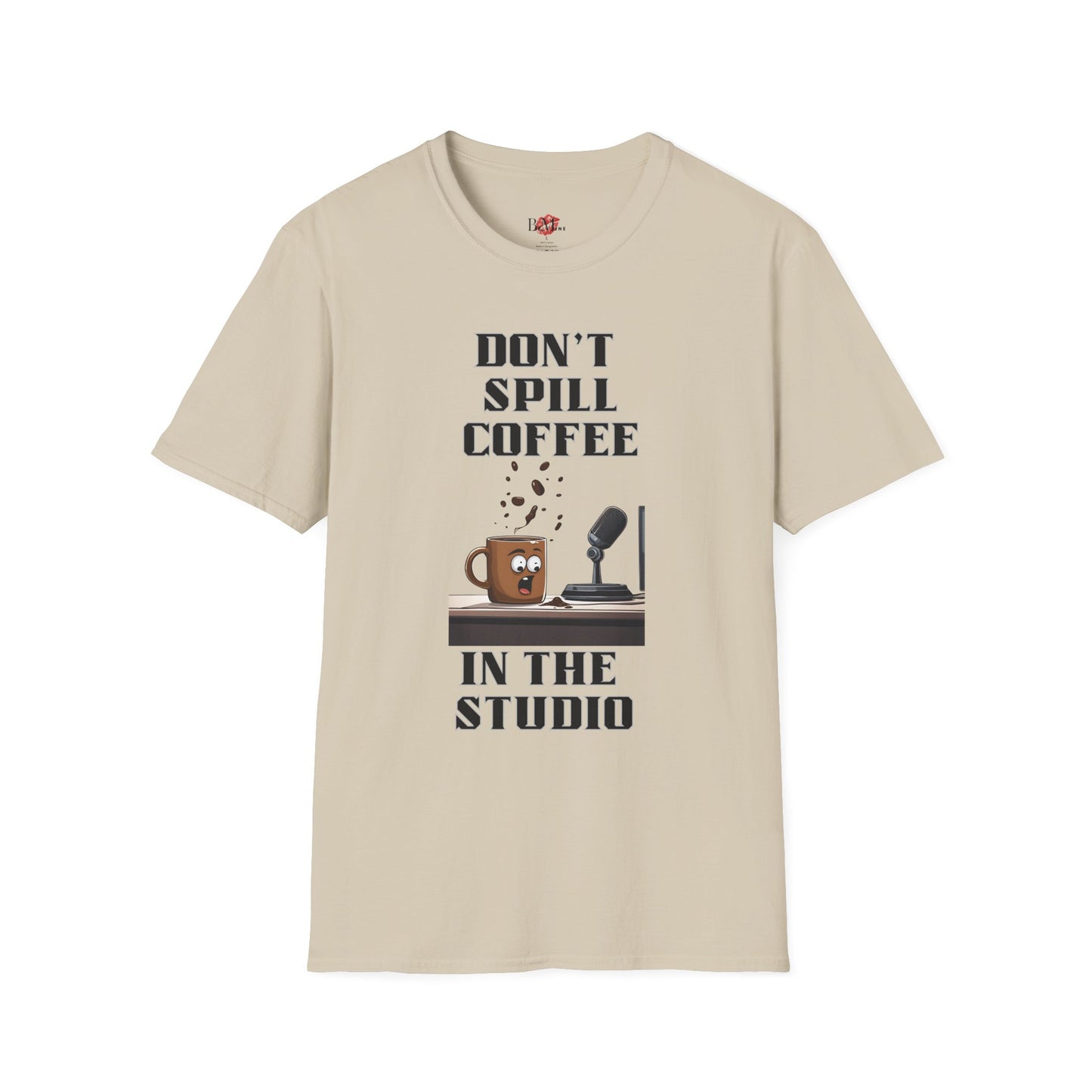 Coffee Studio Unisex Softstyle T-Shirt - Don't Spill