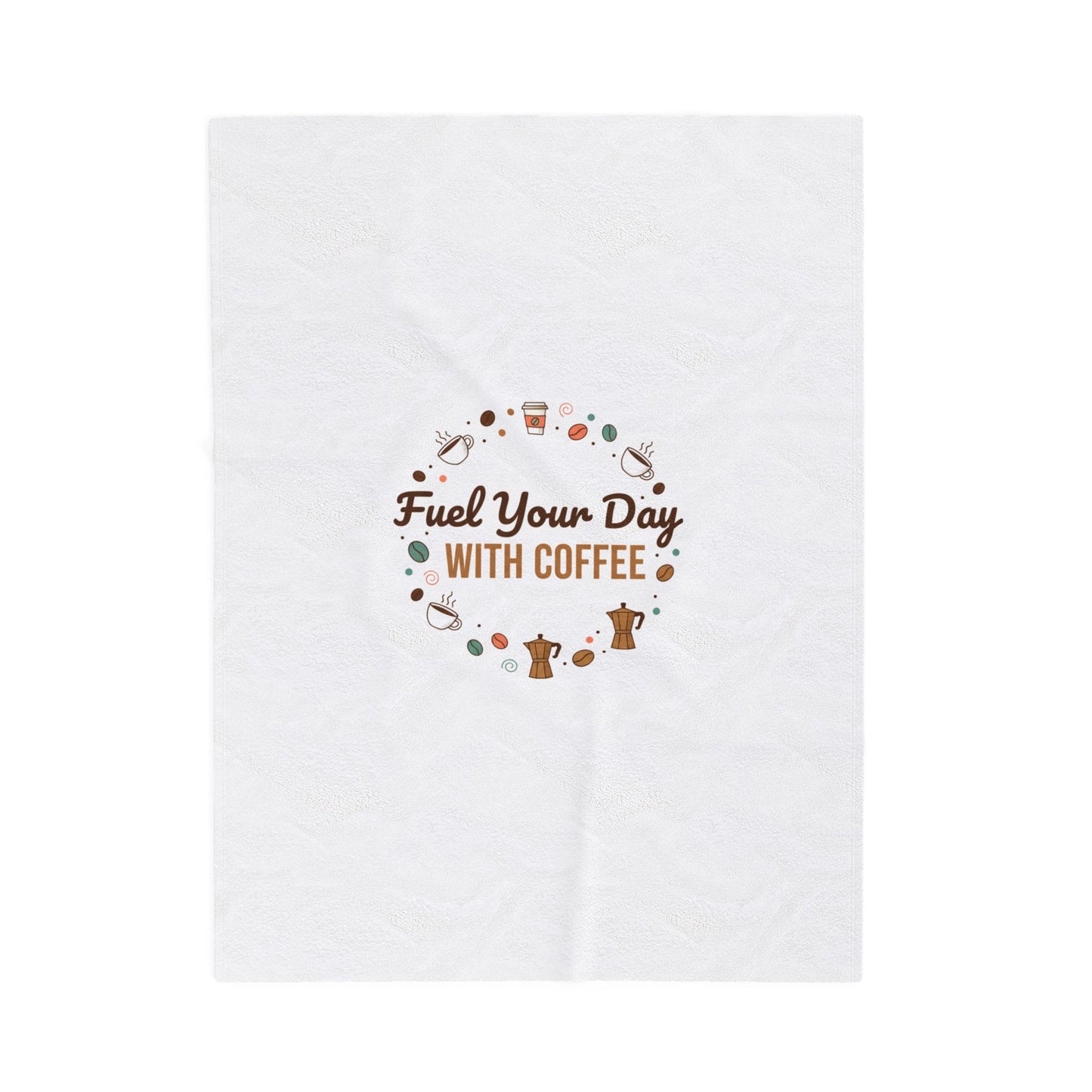 Fuel Your Day with Coffee Blanket | Coffee Lover Caffeine Design