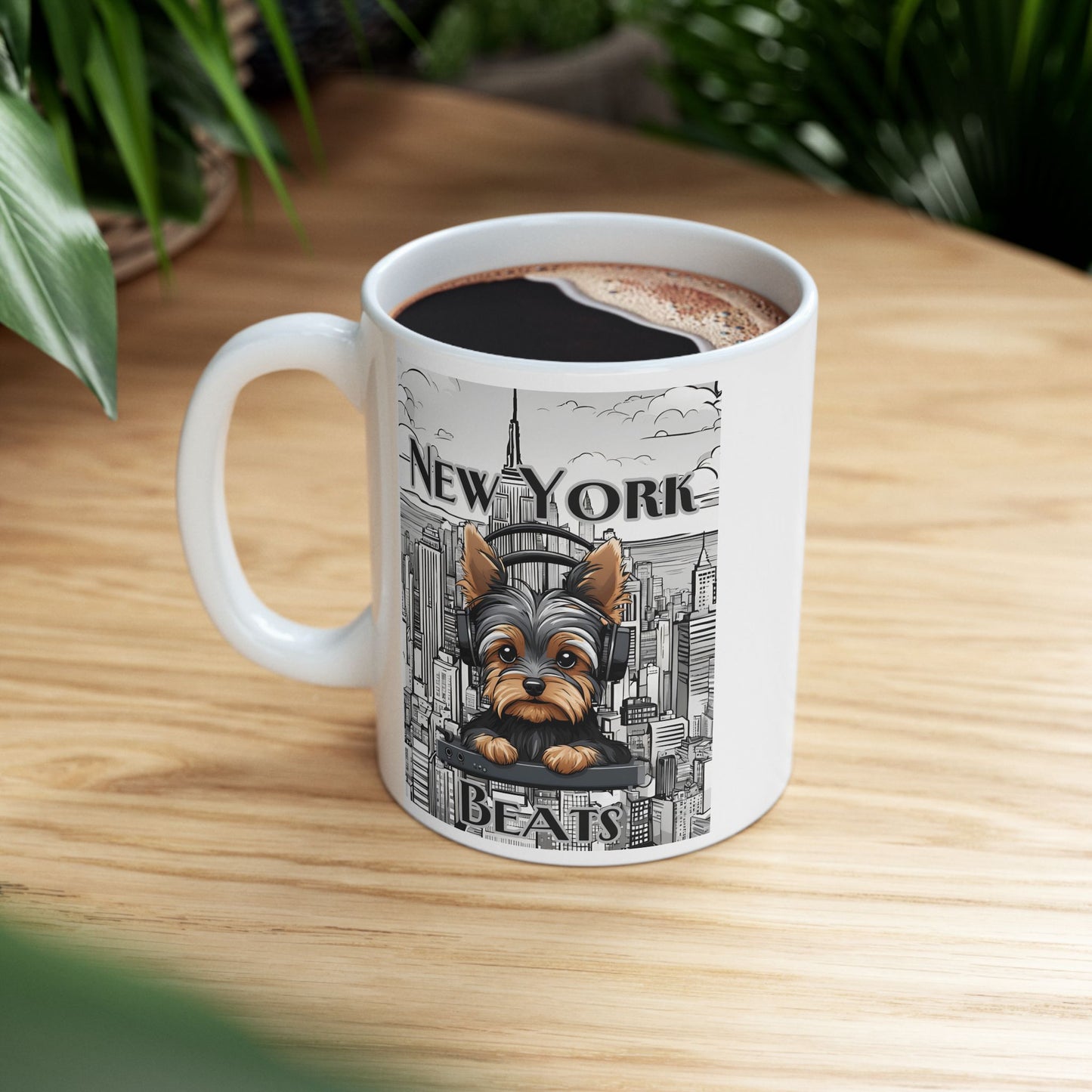 Mug - New York Beats Ceramic Mug, 11oz or 15oz