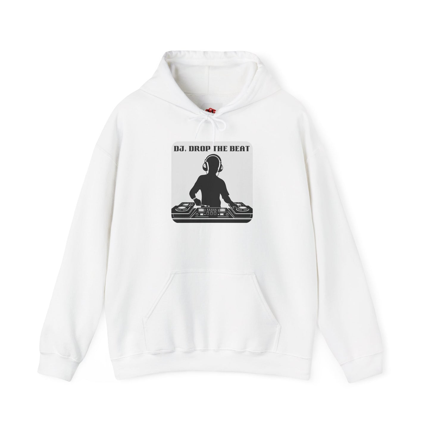 DJ Drop The Beat Unisex Hoodie - Heavy Blend Sweatshirt for Music Lovers