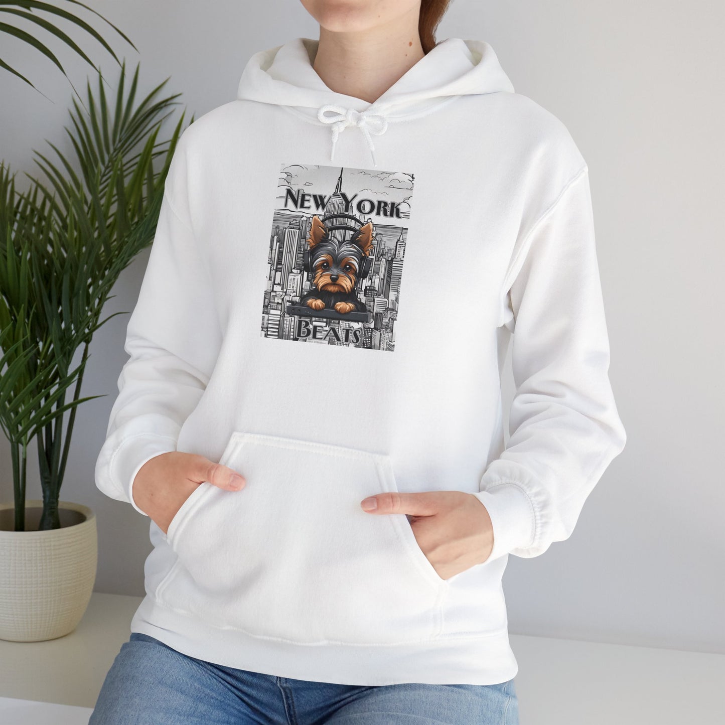 New York Beats Hoodie - Unisex Heavy Blend™ Hooded Sweatshirt