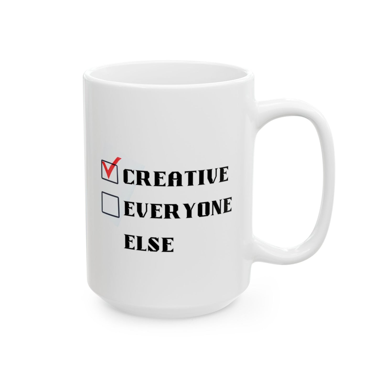 Creative Ceramic Mug, (11oz, 15oz)