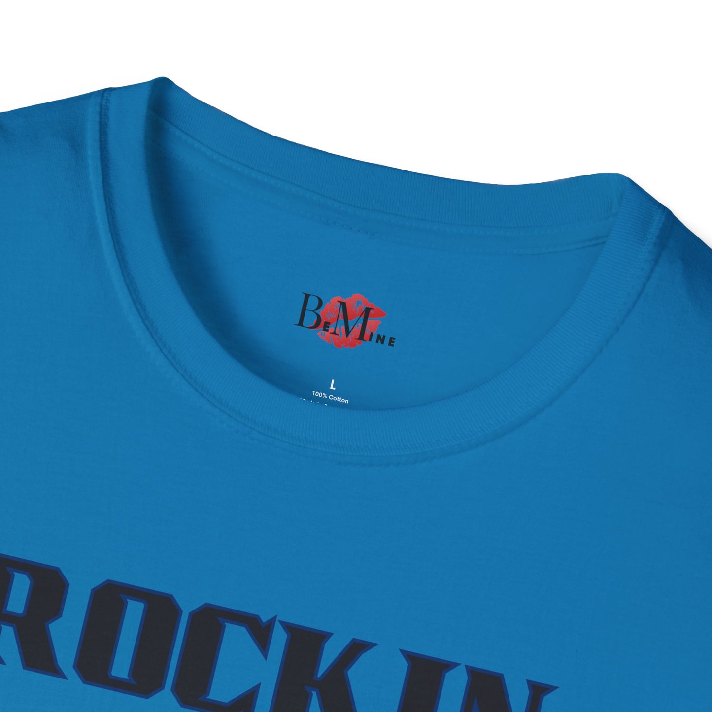 Rockin' My Guitar Unisex Softstyle T-Shirt - Perfect for Music Lovers