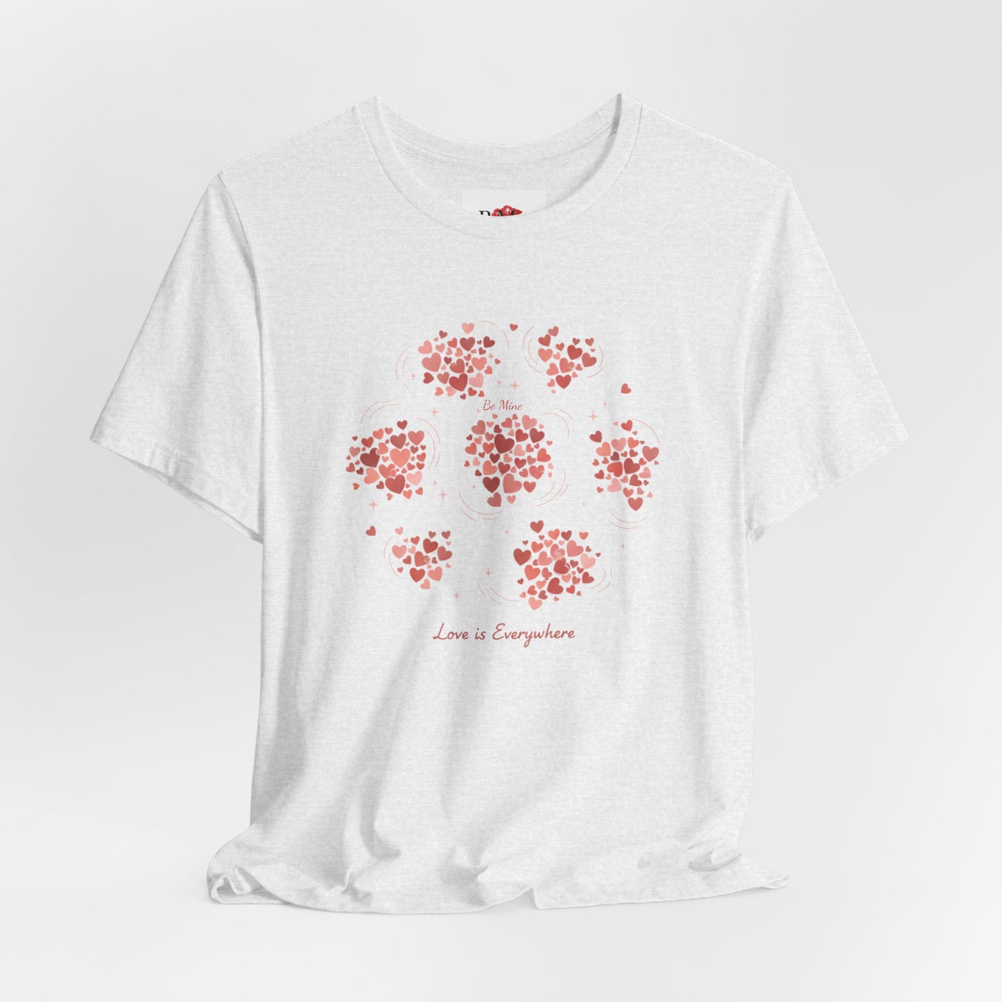 Tiny Heart Confetti Tee | tiny heart design, heart pattern shirt